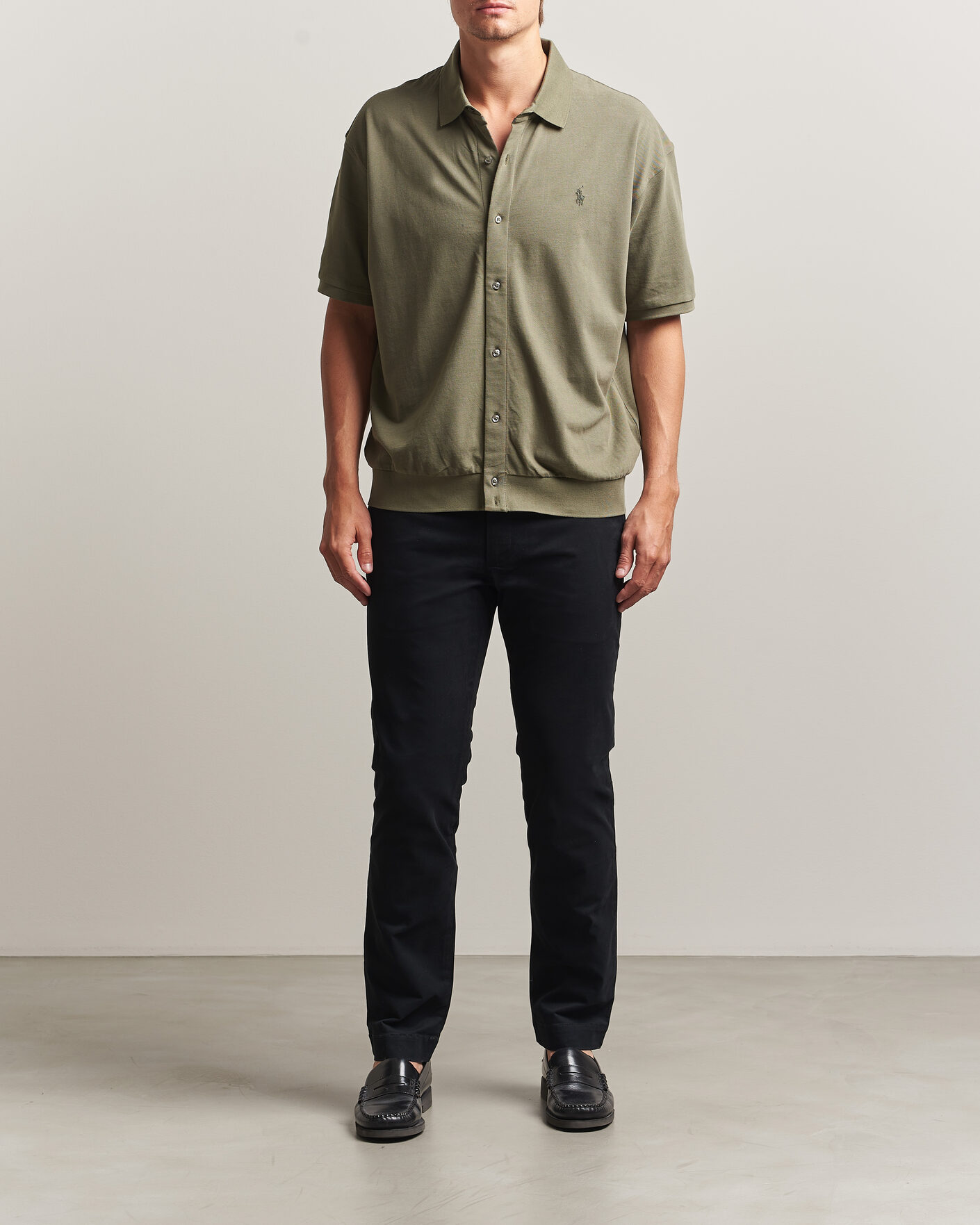 Homme | Pantalons | Polo Ralph Lauren | Greenwich Slim Fit Stretch Chinos Black