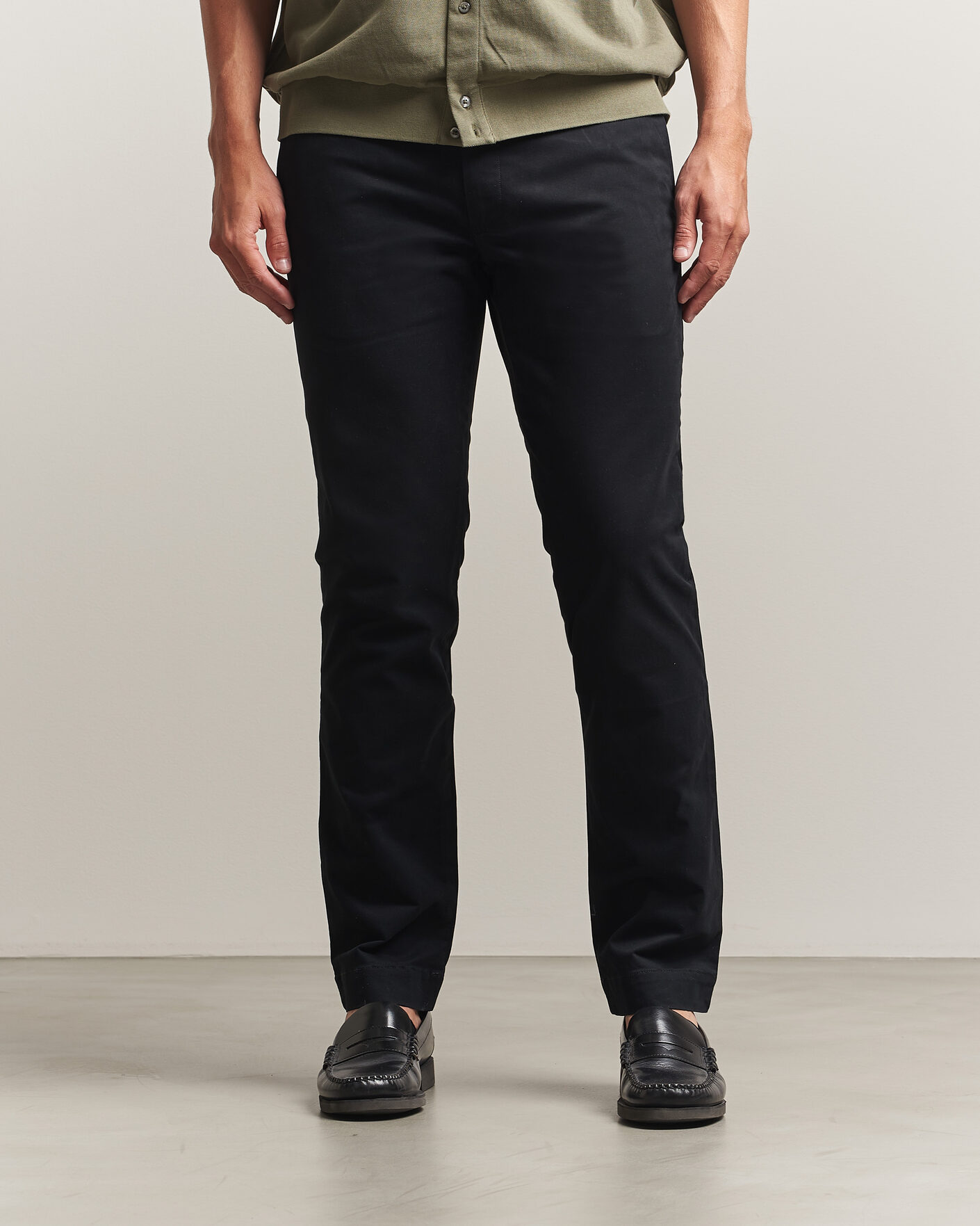 Homme | Pantalons | Polo Ralph Lauren | Greenwich Slim Fit Stretch Chinos Black