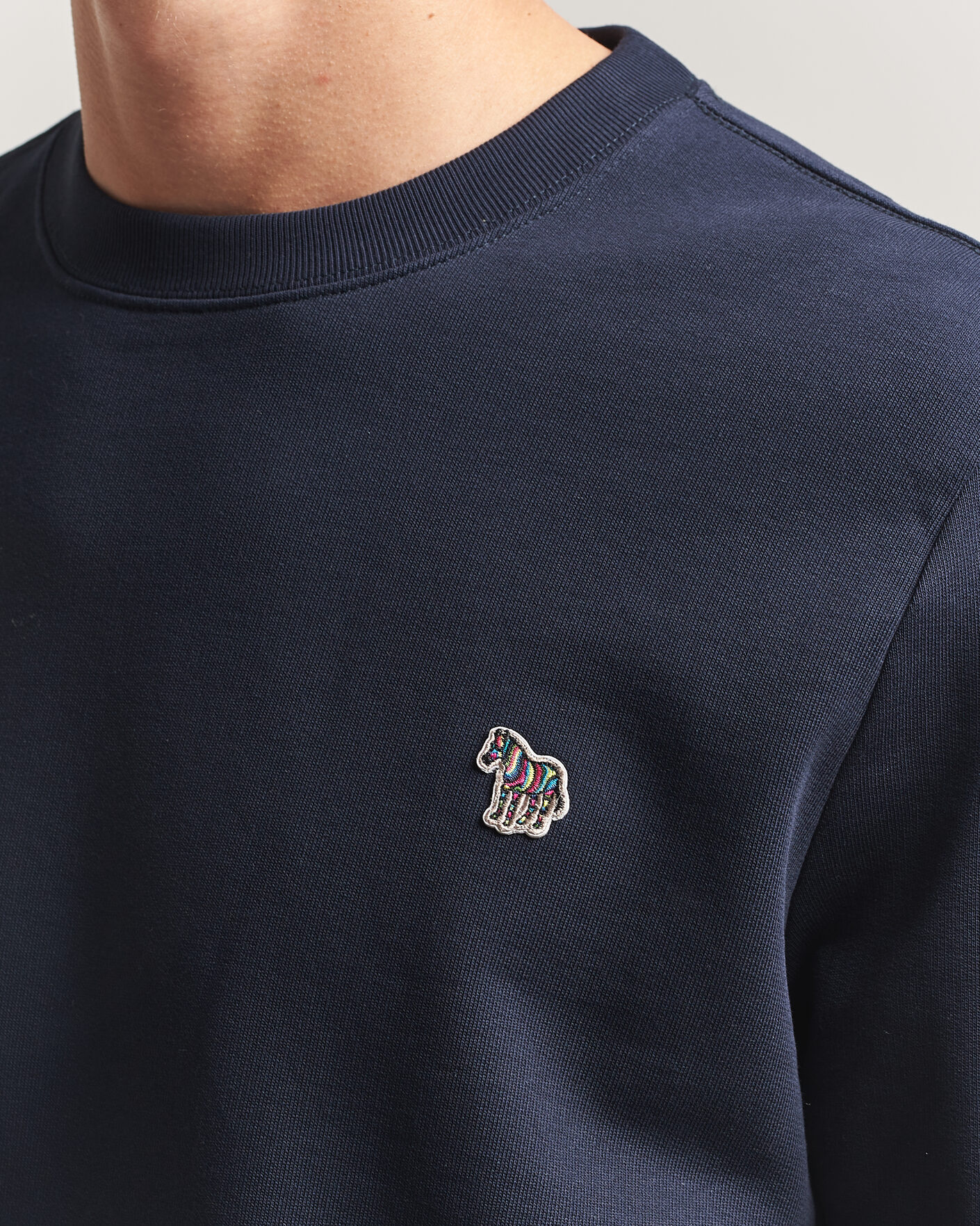 Heren | Truien | PS Paul Smith | Zebra Organic Cotton Sweatshirt Navy