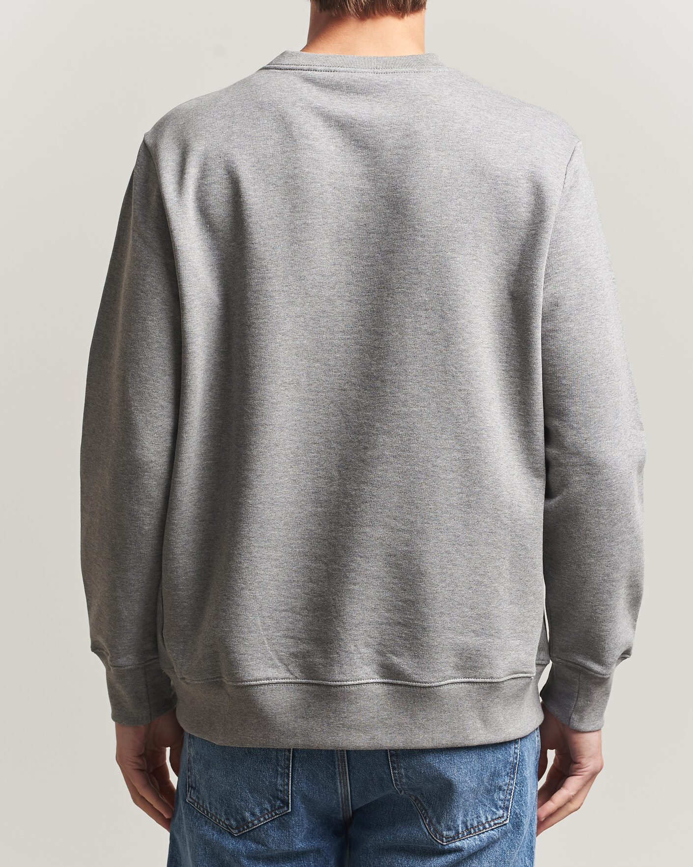 Homme | Pulls Et Tricots | PS Paul Smith | Zebra Organic Cotton Sweatshirt Grey Melange