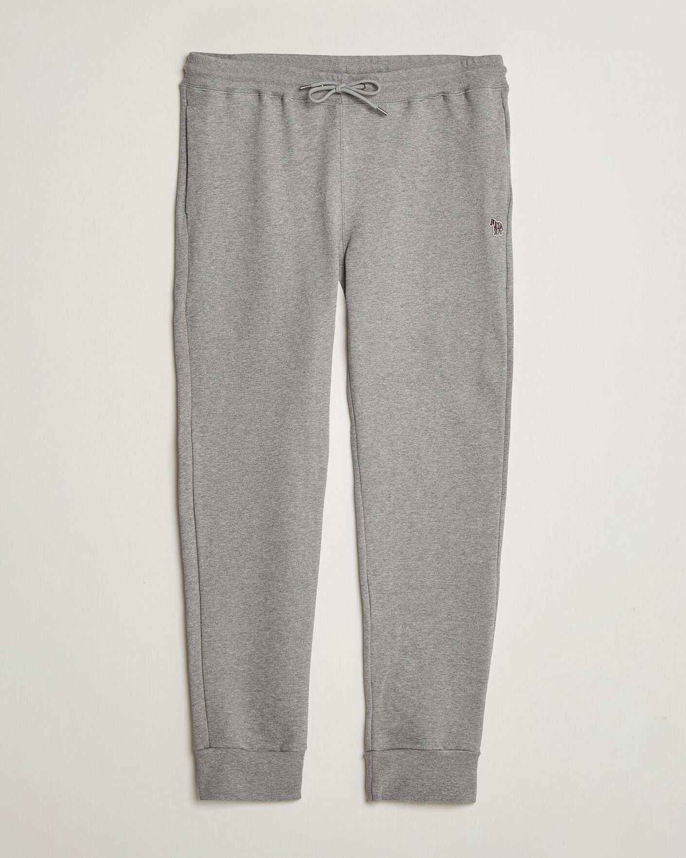 Heren | Broeken | PS Paul Smith | Zebra Organic Cotton Sweatpants Grey Melange