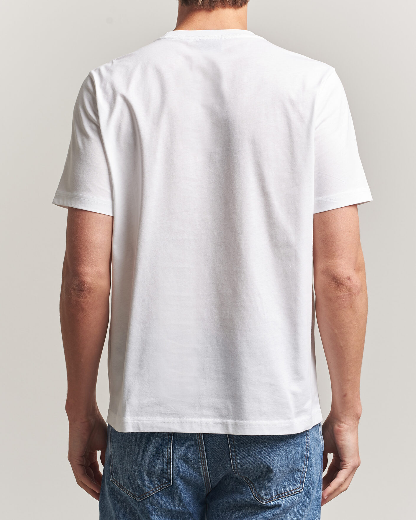 Heren | T-shirts | PS Paul Smith | Footbal Crew Neck T-Shirt White