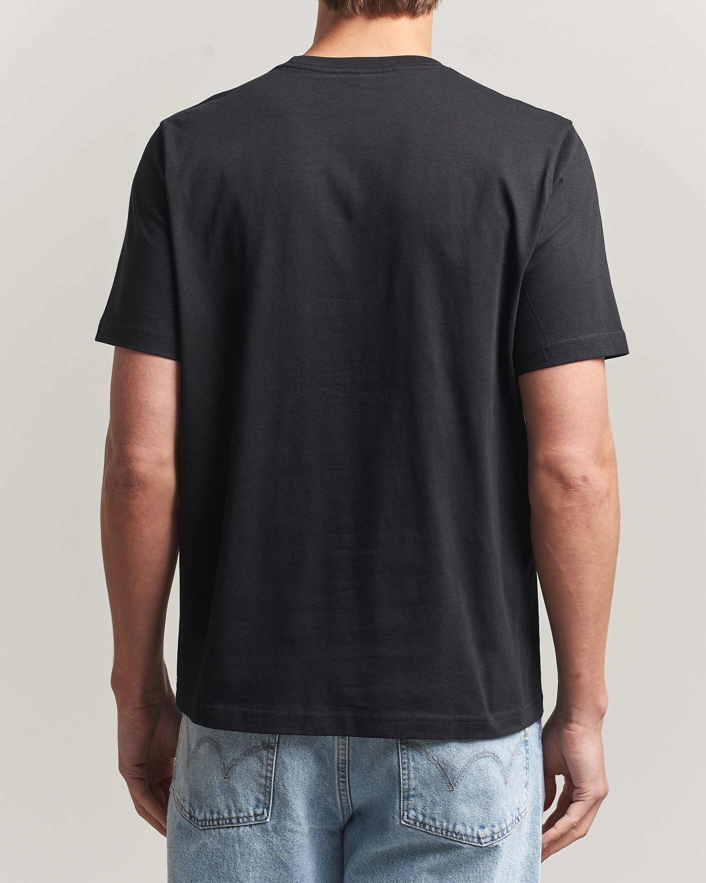Homme | T-shirts | PS Paul Smith | Slides Crew Neck T-Shirt Black