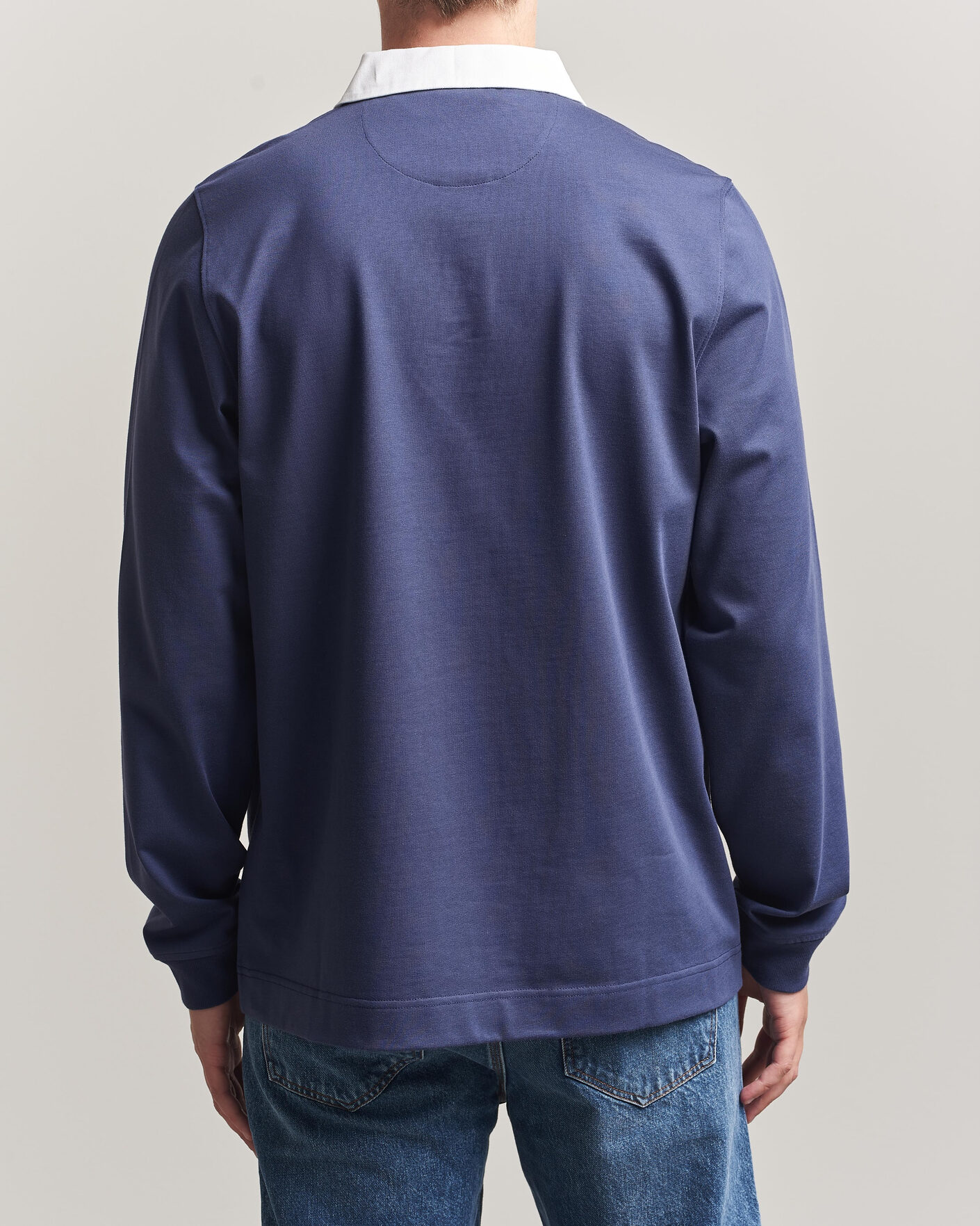Heren | Truien | PS Paul Smith | Organic Cotton Rugger Blue