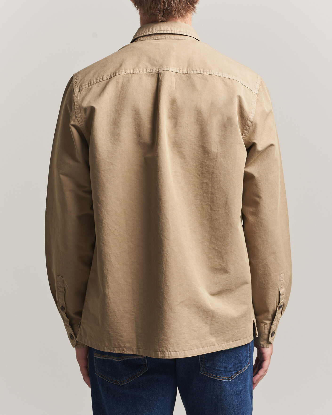 Heren | Overhemden | PS Paul Smith | Casual Fit Cotton Overshirt Beige