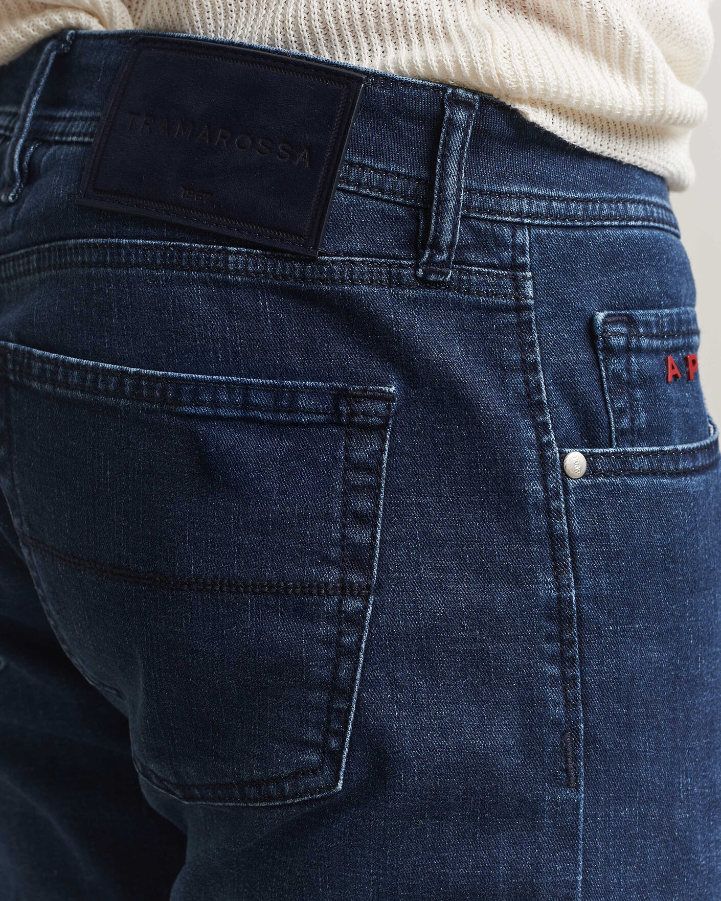 Heren | Jeans | Tramarossa | Michelangelo Stretch Relax Jeans Blue
