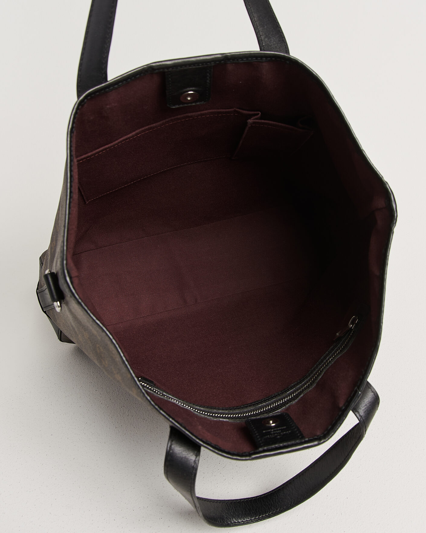 Heren | Pre-Owned & Vintage Bags | Louis Vuitton Pre-Owned | Davis Totebag Monogram Macassar