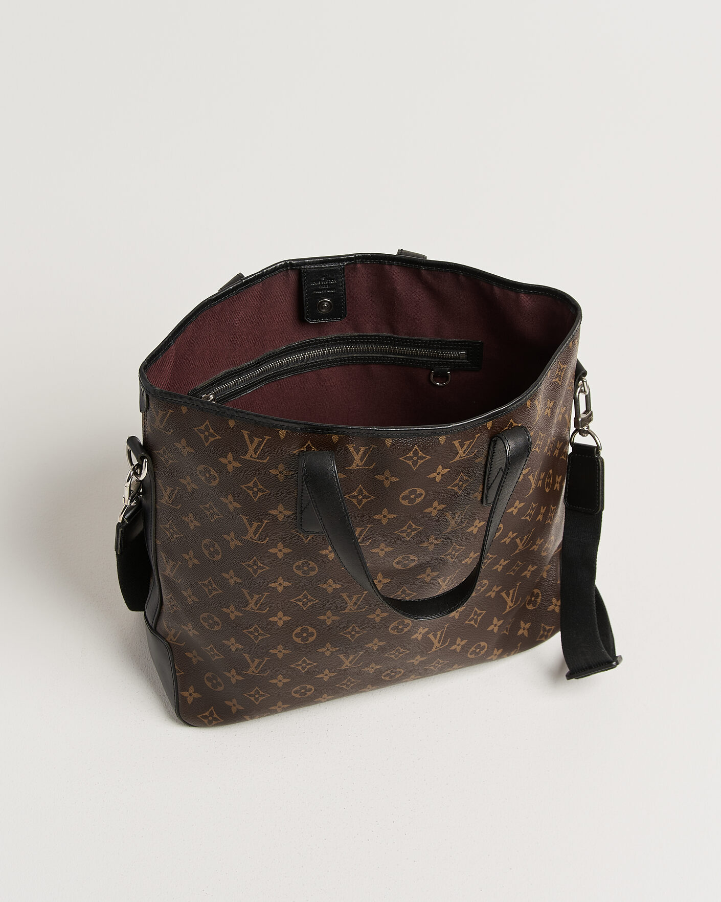 Heren | Pre-Owned & Vintage Bags | Louis Vuitton Pre-Owned | Davis Totebag Monogram Macassar