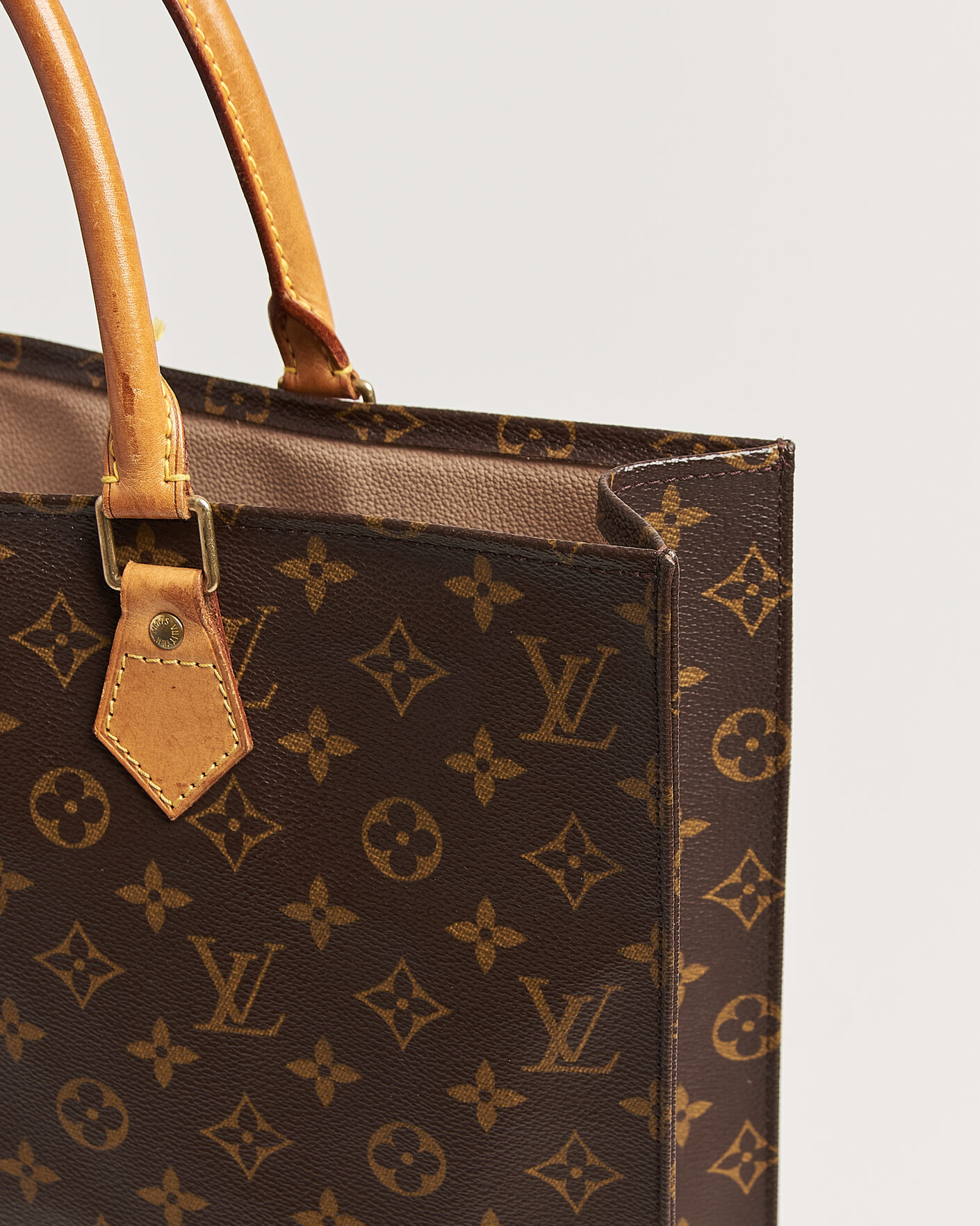Heren | Pre-Owned & Vintage Bags | Louis Vuitton Pre-Owned | Sac Plat Bag Monogram