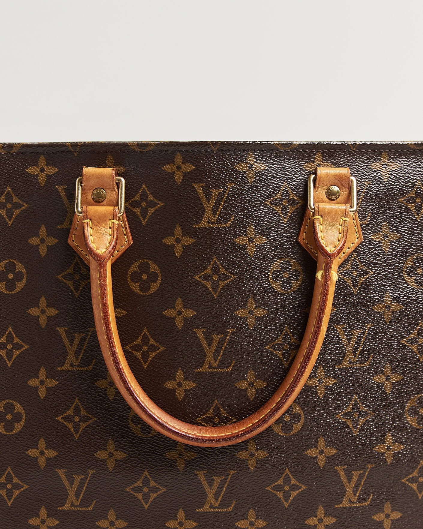 Heren | Pre-Owned & Vintage Bags | Louis Vuitton Pre-Owned | Sac Plat Bag Monogram