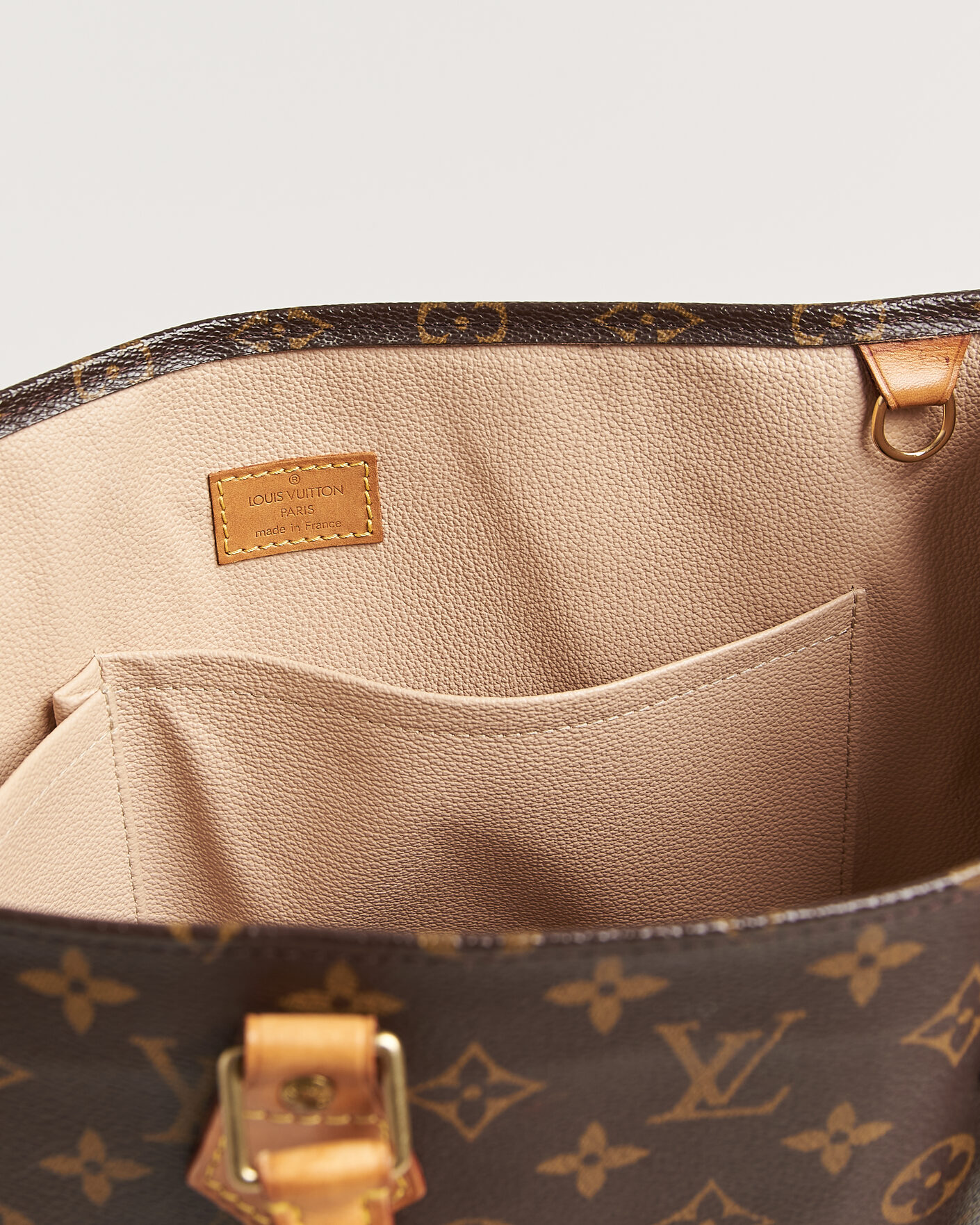 Heren | Pre-Owned & Vintage Bags | Louis Vuitton Pre-Owned | Sac Plat Bag Monogram