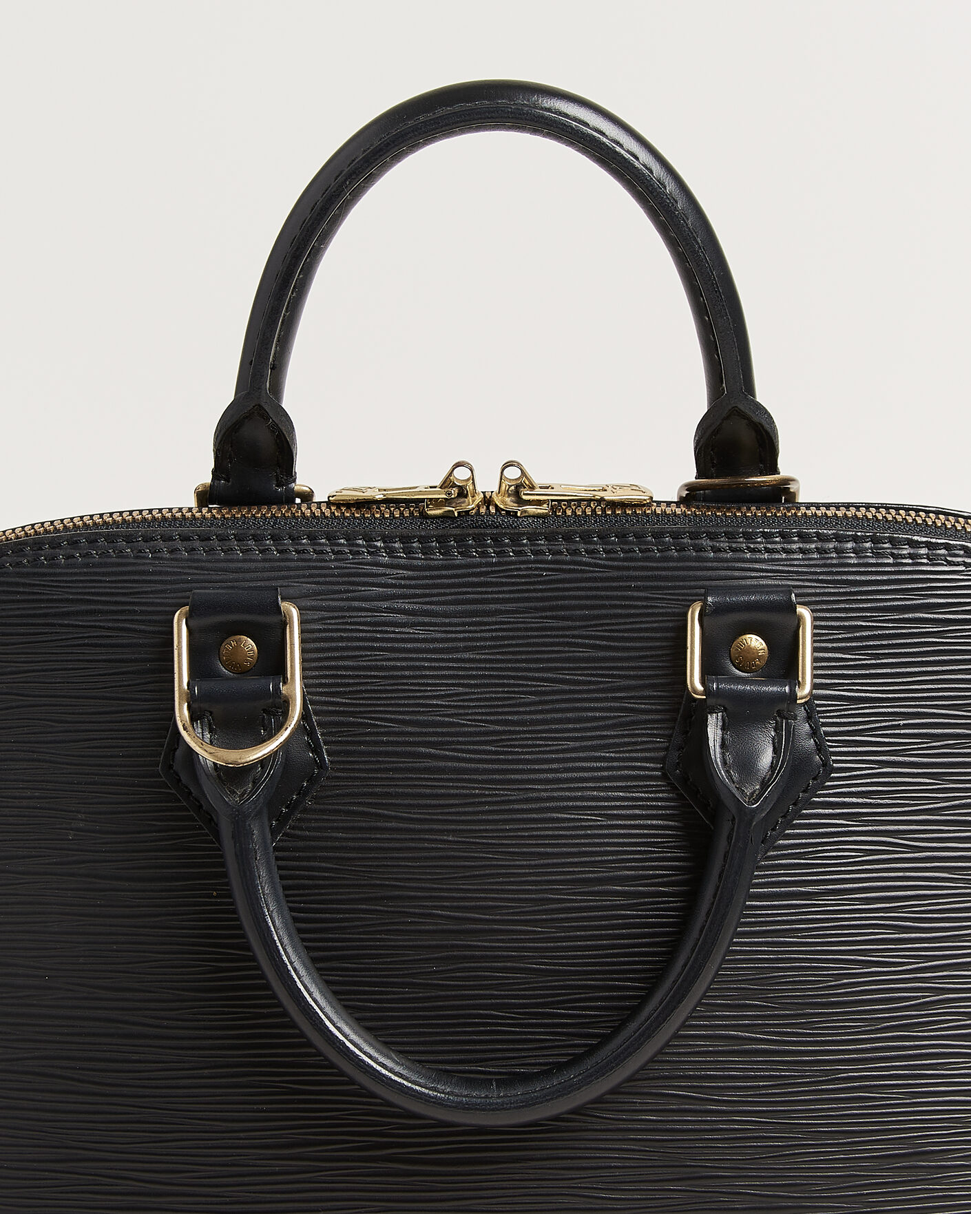 Homme | Pre-Owned & Vintage Bags | Louis Vuitton Pre-Owned | Alma PM Bag Epi Leather Black
