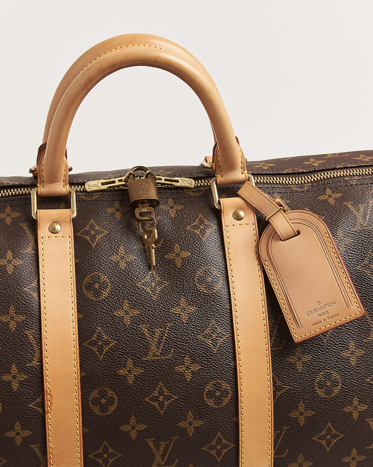 Heren | Pre-Owned & Vintage Bags | Louis Vuitton Pre-Owned | Keepall 55 Bandouliére Monogram