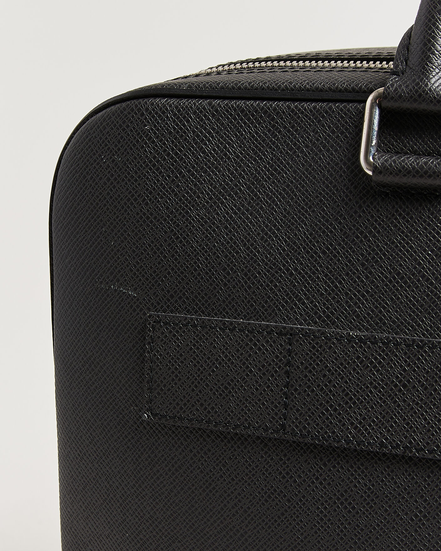 Homme | Pre-Owned & Vintage Bags | Louis Vuitton Pre-Owned | Overnight Bag Taiga Leather Black