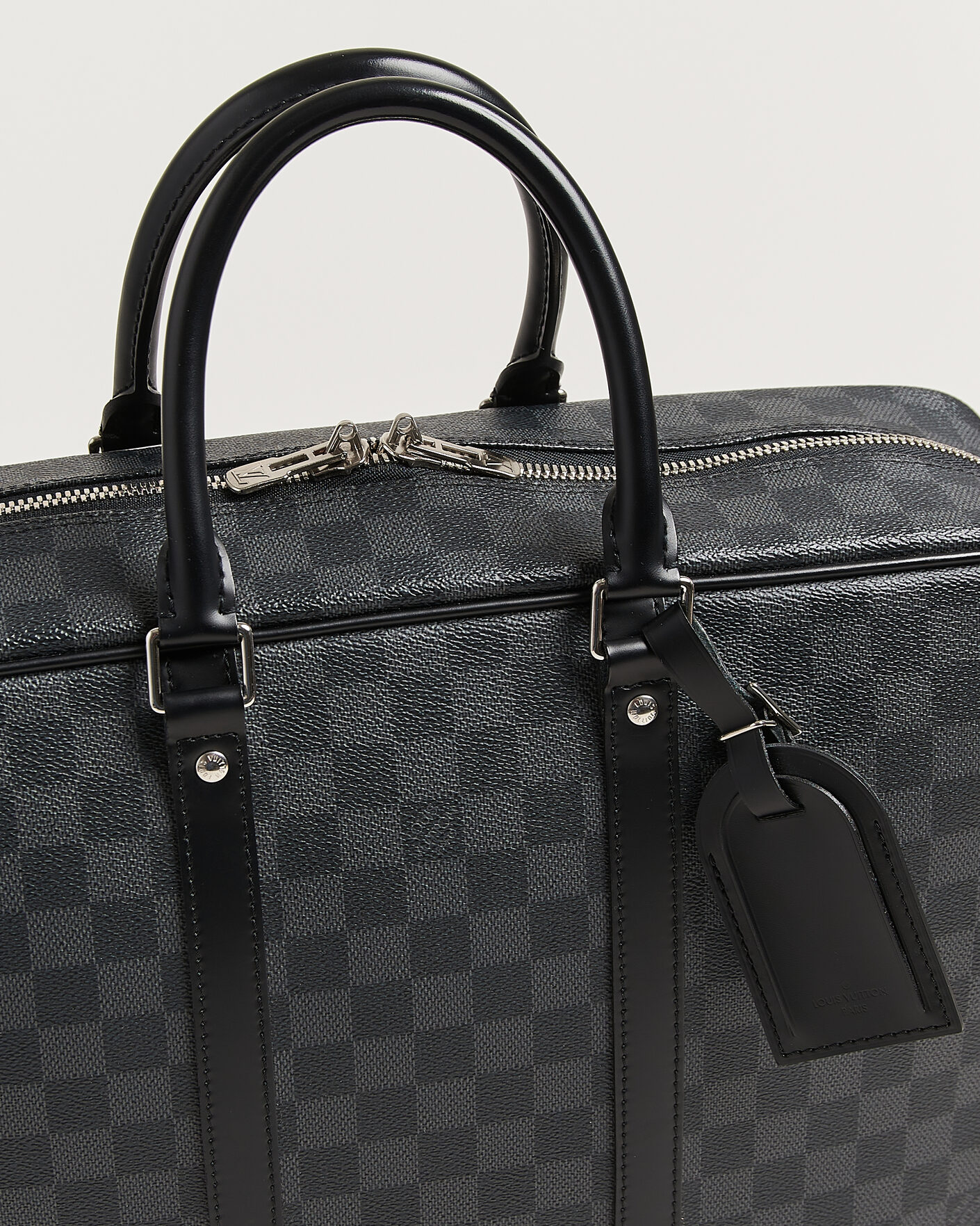Homme | Pre-Owned & Vintage Bags | Louis Vuitton Pre-Owned | Porte Documents Voyage Damier Graphite