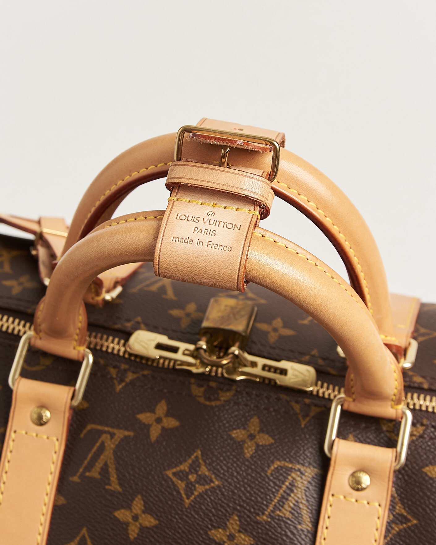Heren | Pre-Owned & Vintage Bags | Louis Vuitton Pre-Owned | Keepall 50 Bandouliére Monogram