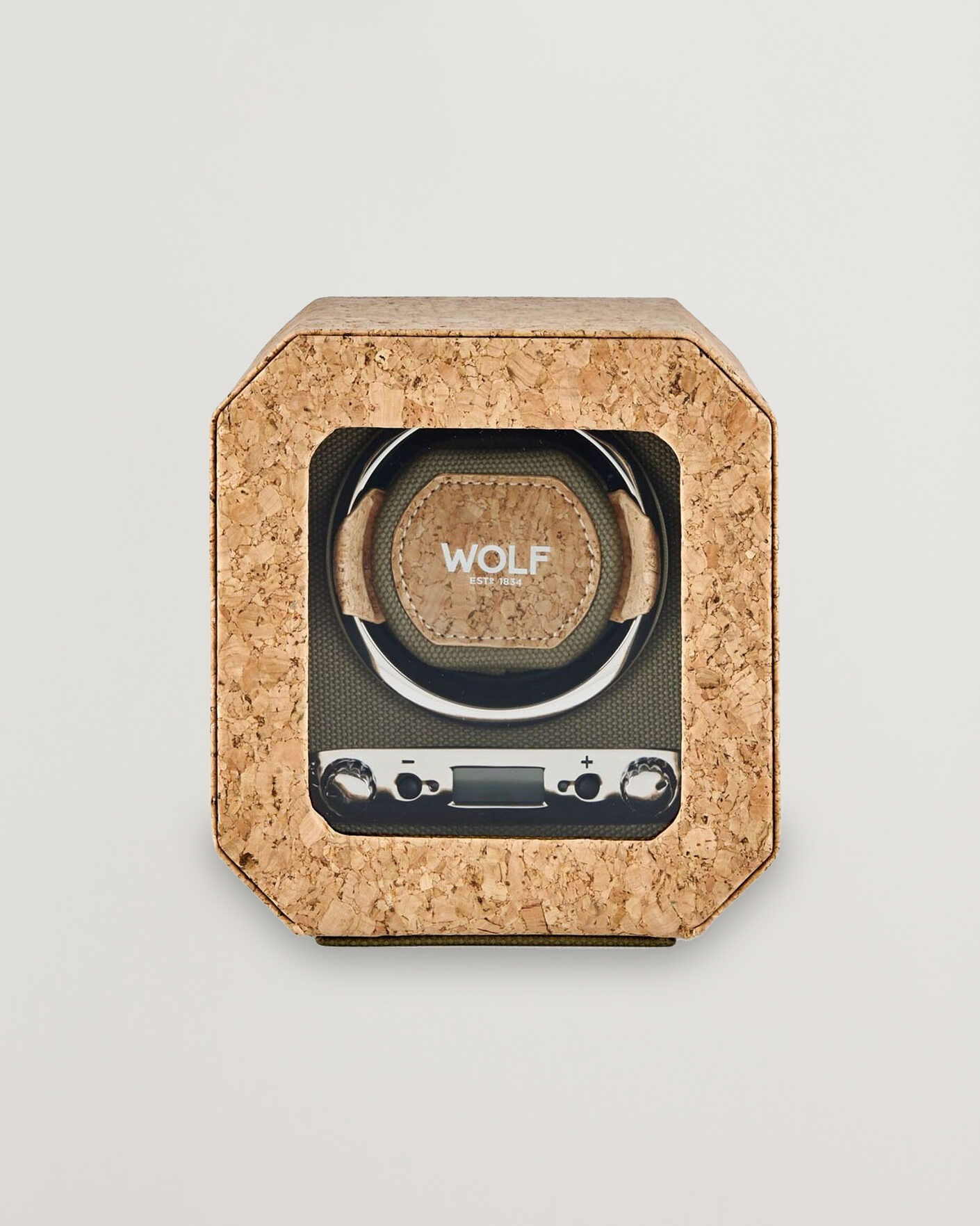Homme | Boîtes montres et bijoux | WOLF | Cortica Single Watch Winder Cork