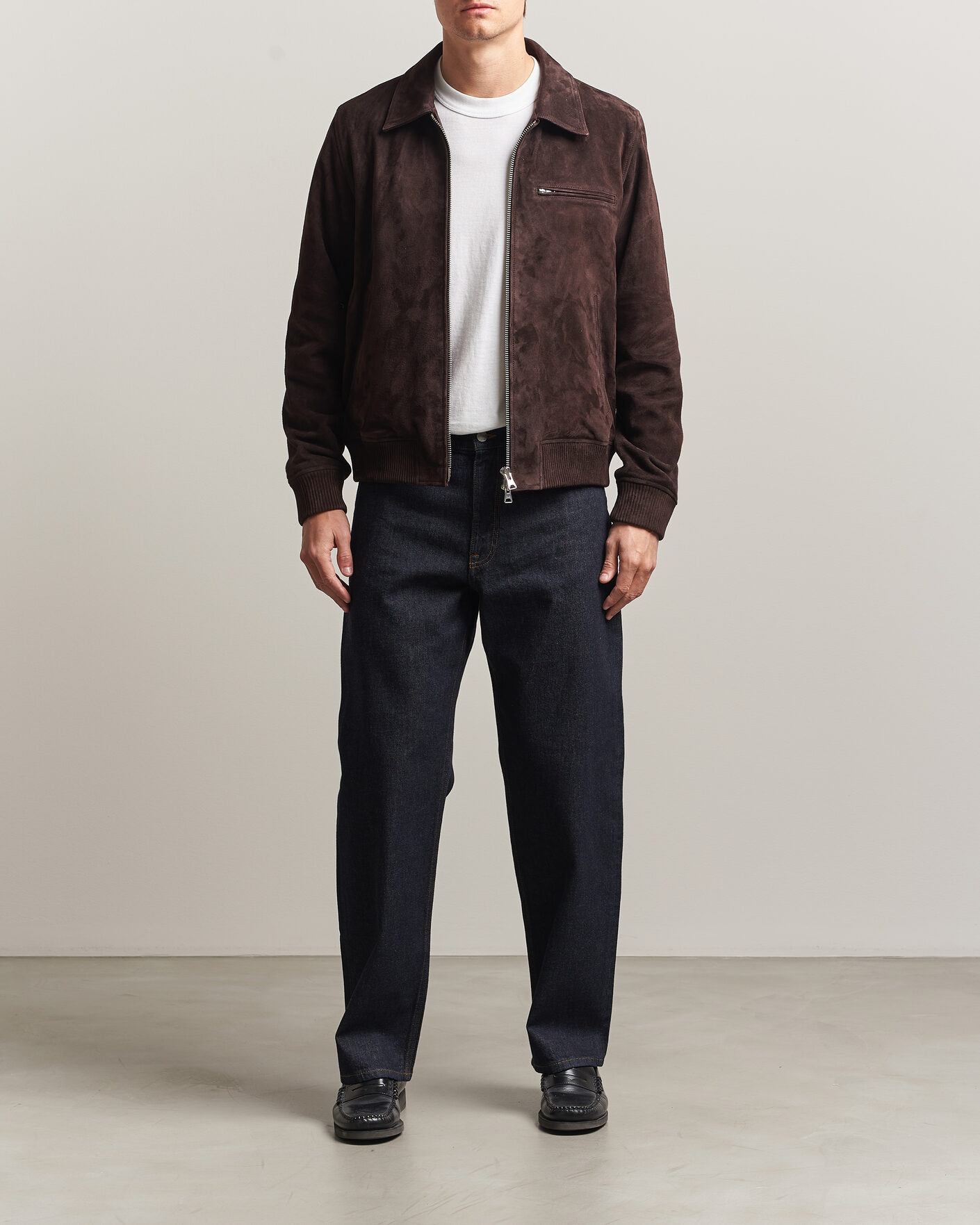 Homme | Manteaux Et Vestes | NN07 | Owen Suede Jacket Dusky Port