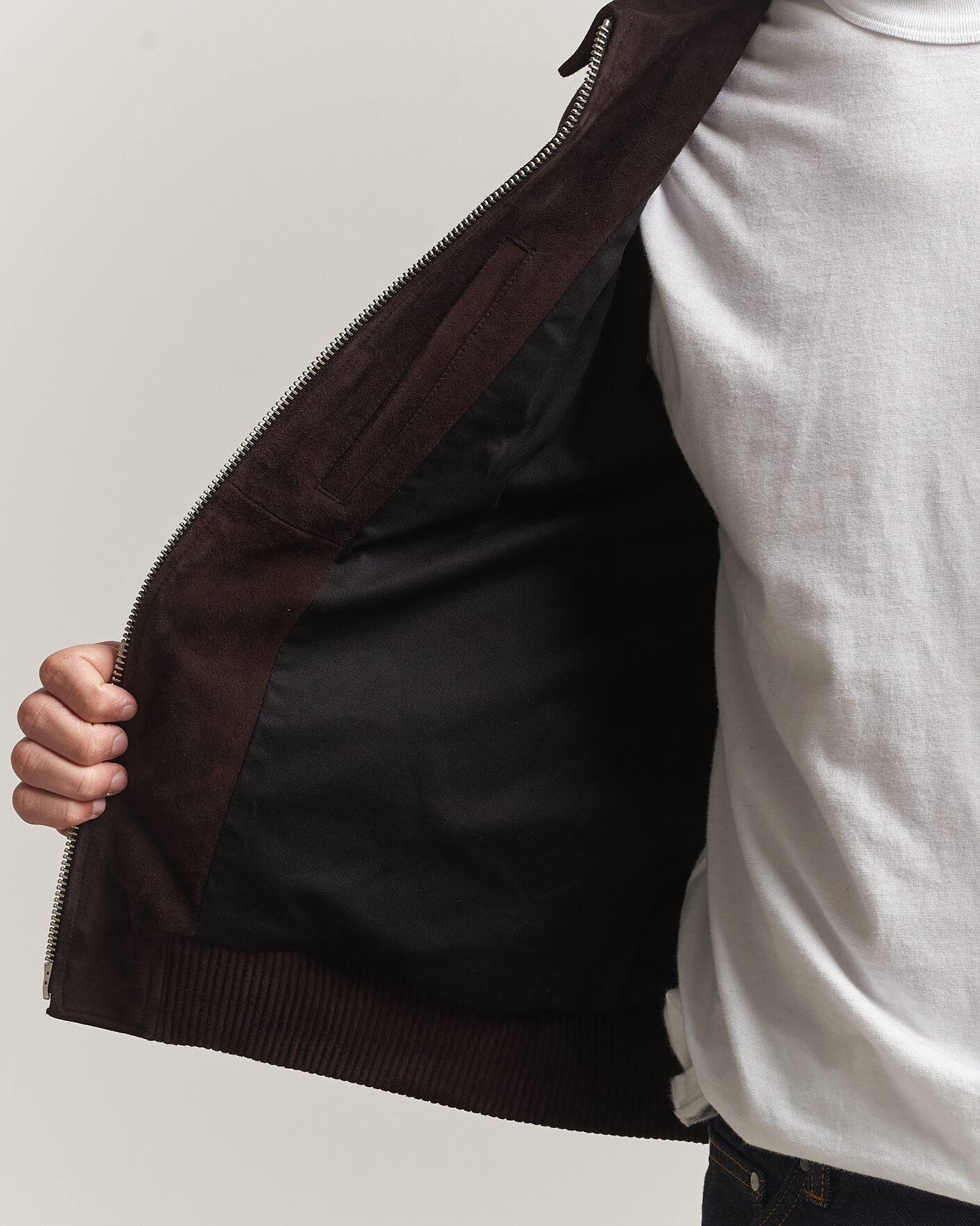 Homme | Manteaux Et Vestes | NN07 | Owen Suede Jacket Dusky Port
