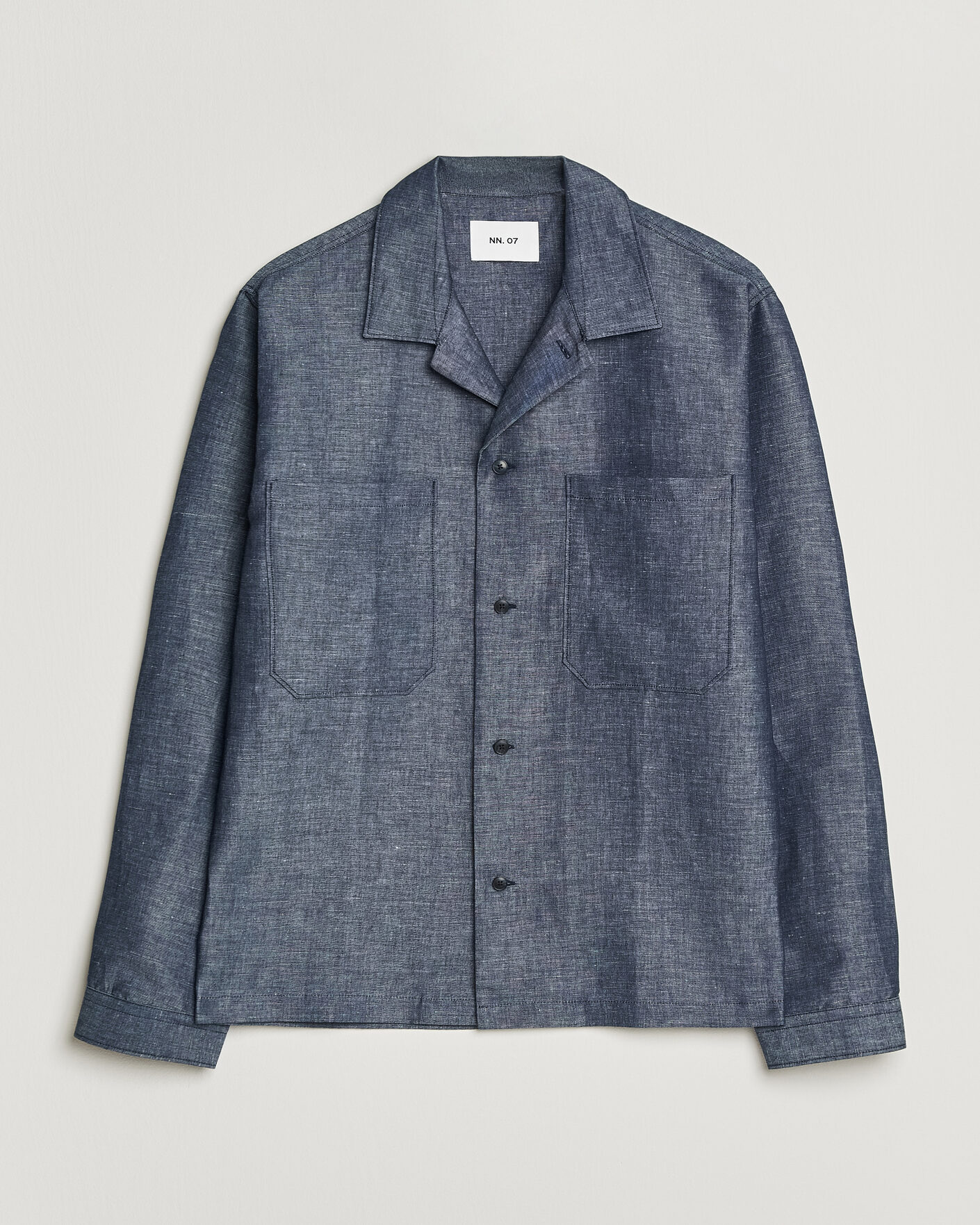 Homme | Chemises | NN07 | Rob Denim Overshirt Raw Indigo