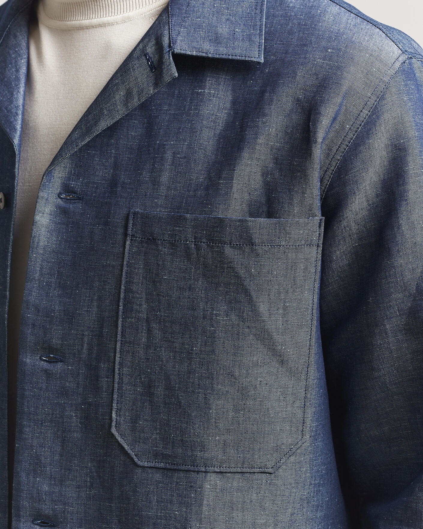 Homme | Chemises | NN07 | Rob Denim Overshirt Raw Indigo