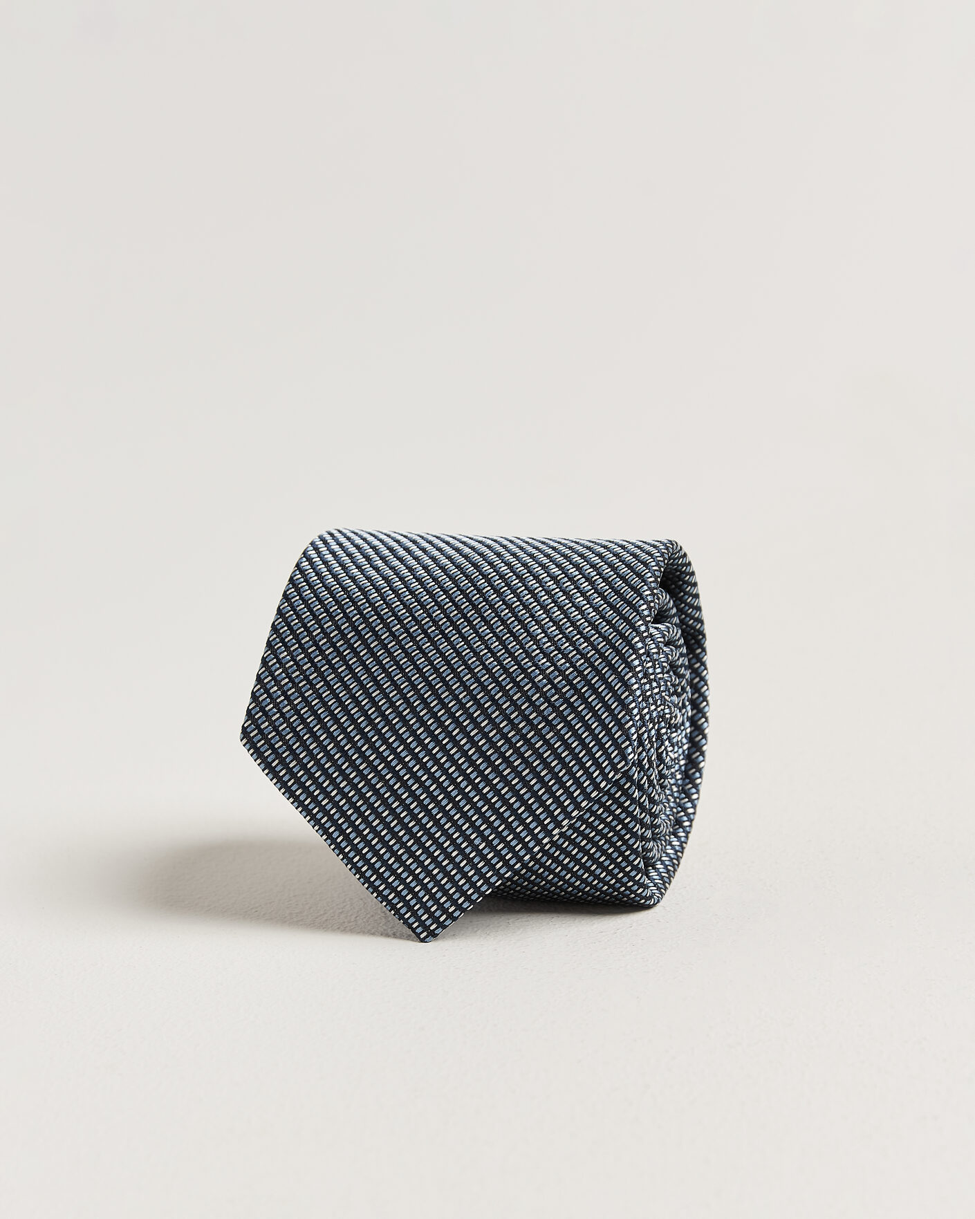 Homme | Cravates | Brioni | Jacquard Silk Tie Navy