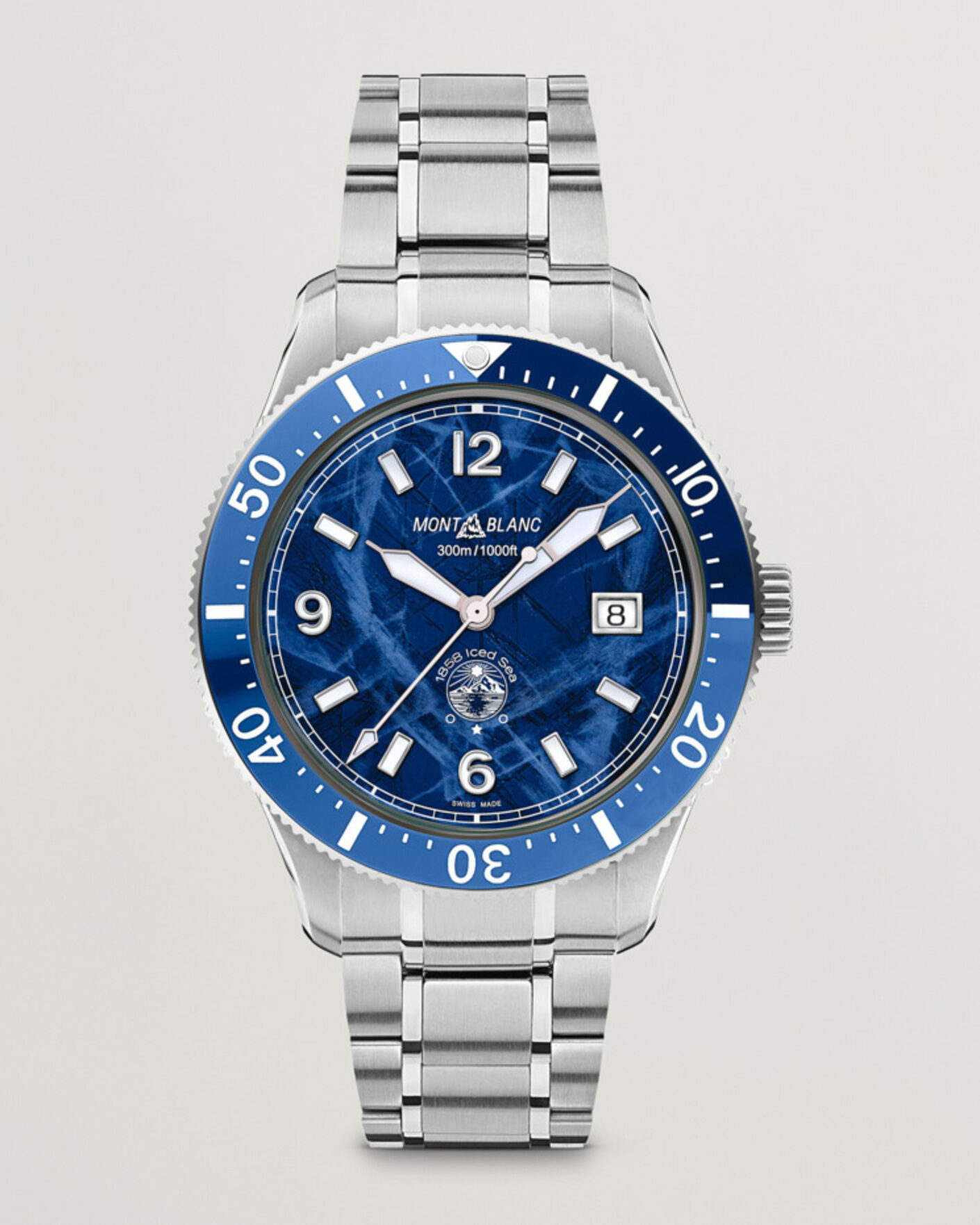 Heren | Montblanc Iced Sea Automatic Date Blue | Montblanc | Iced Sea Automatic Date Blue