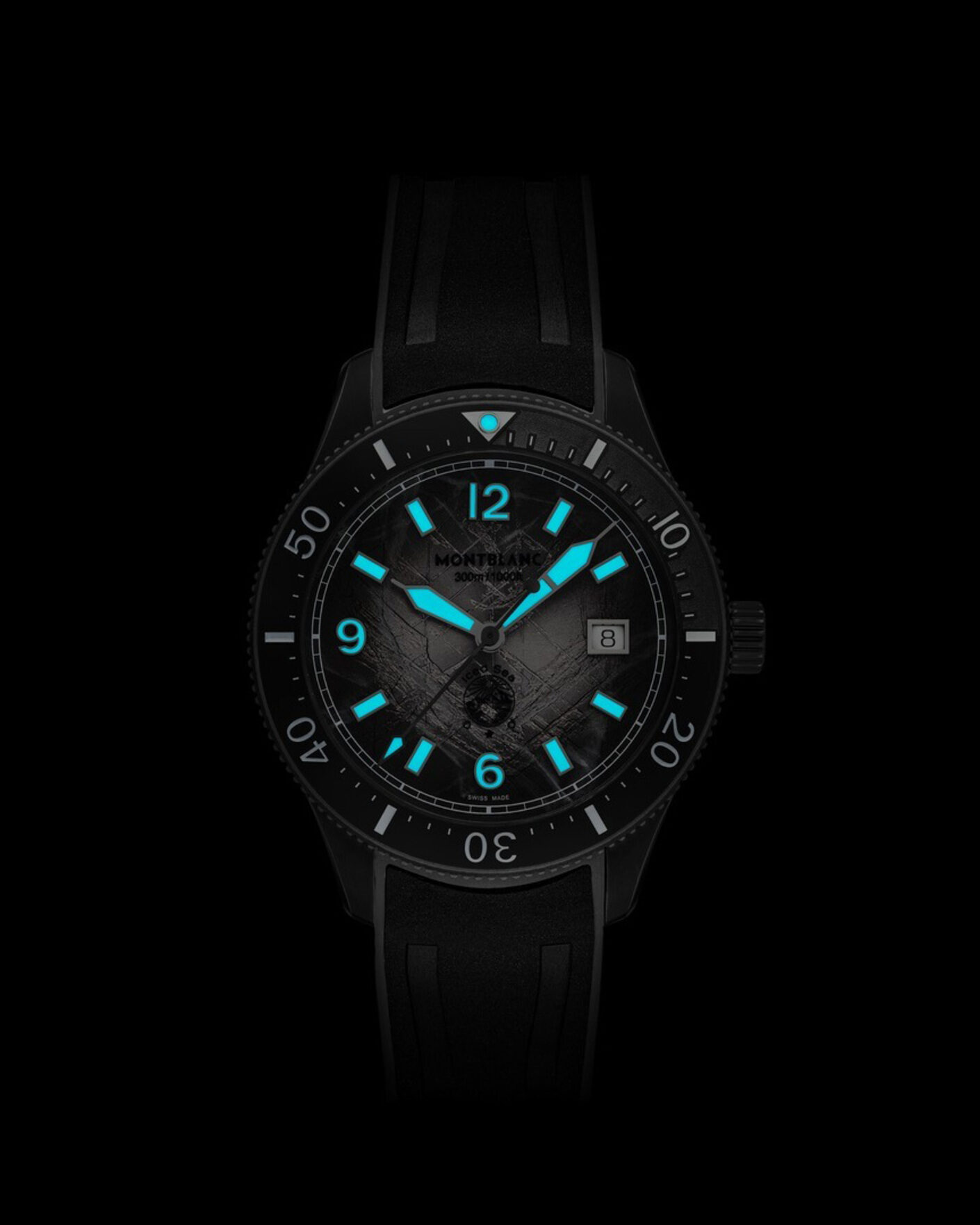 Homme | Montblanc Iced Sea Automatic Date 0 Oxygen Grey | Montblanc | Iced Sea Automatic Date 0 Oxygen Grey