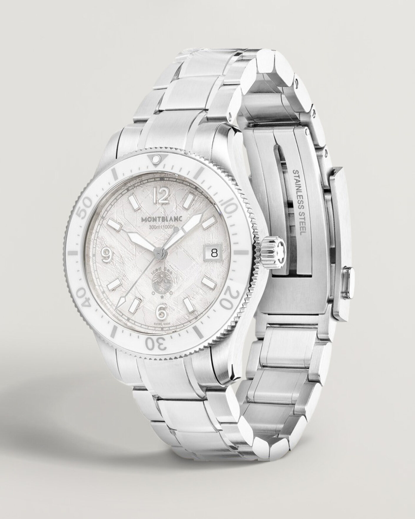 Homme | Montblanc Iced Sea Automatic Date 0 Oxygen White | Montblanc | Iced Sea Automatic Date 0 Oxygen White