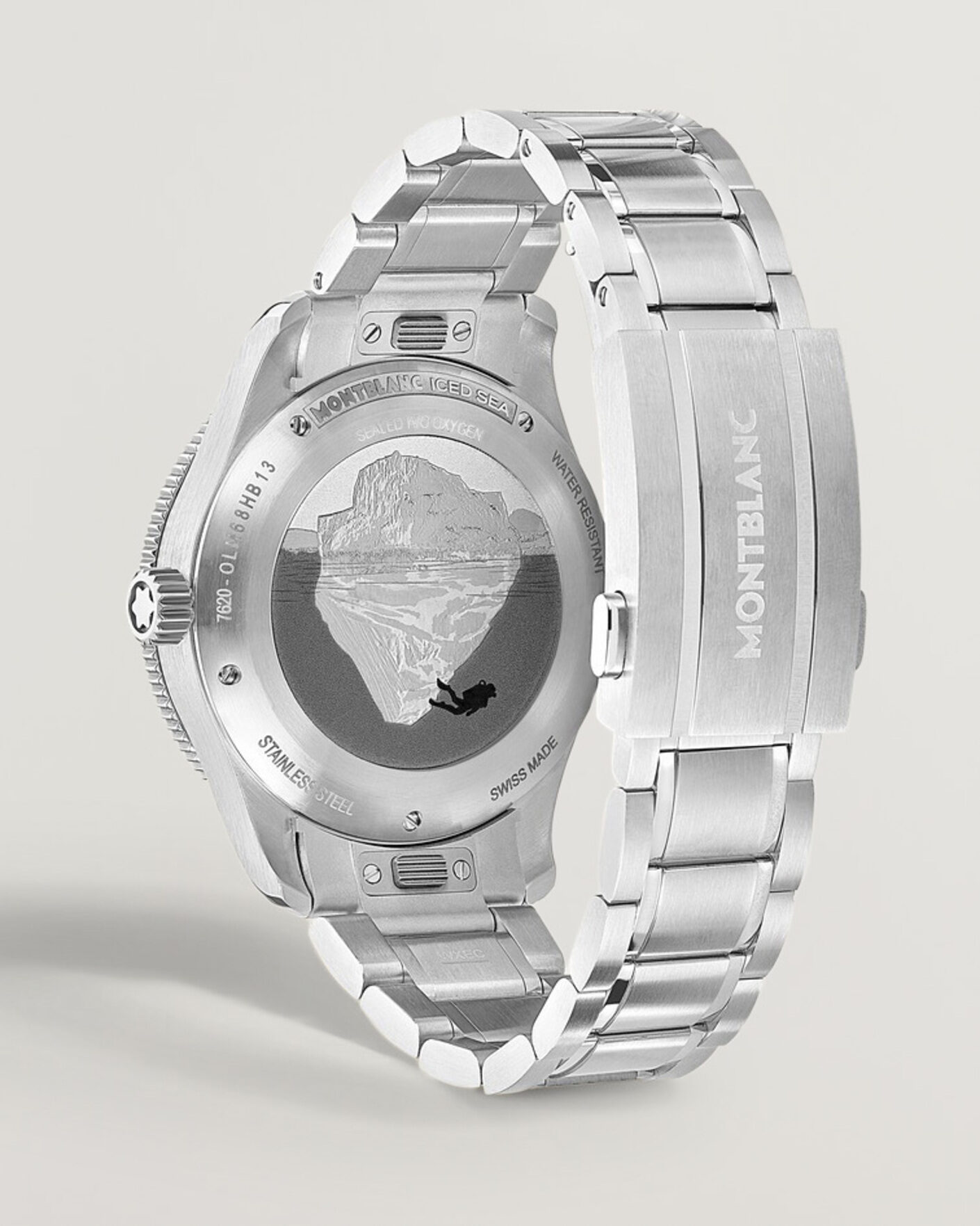 Homme | Montblanc Iced Sea Automatic Date 0 Oxygen White | Montblanc | Iced Sea Automatic Date 0 Oxygen White