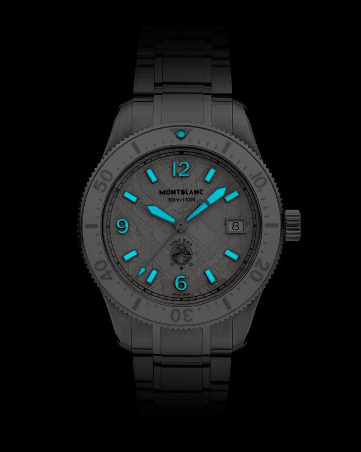 Homme | Montblanc Iced Sea Automatic Date 0 Oxygen White | Montblanc | Iced Sea Automatic Date 0 Oxygen White