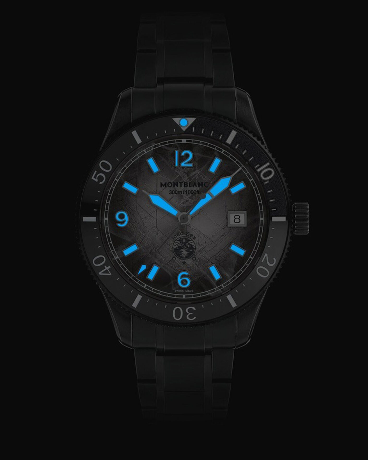 Heren | Montblanc Iced Sea Automatic Date 0 Oxygen Grey | Montblanc | Iced Sea Automatic Date 0 Oxygen Grey