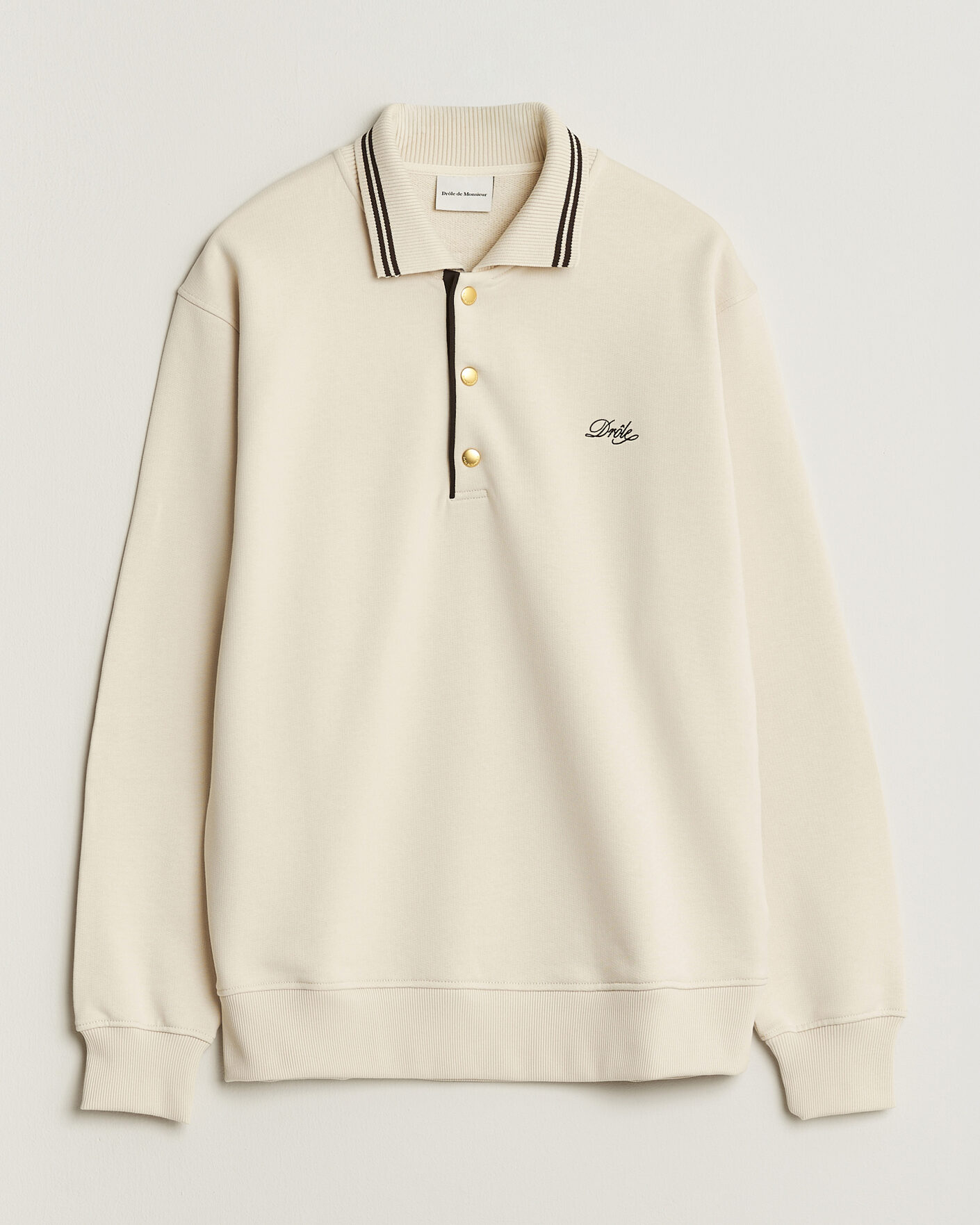 Homme | Pulls Et Tricots | Drôle de Monsieur | Tipped Rugger Light Sand
