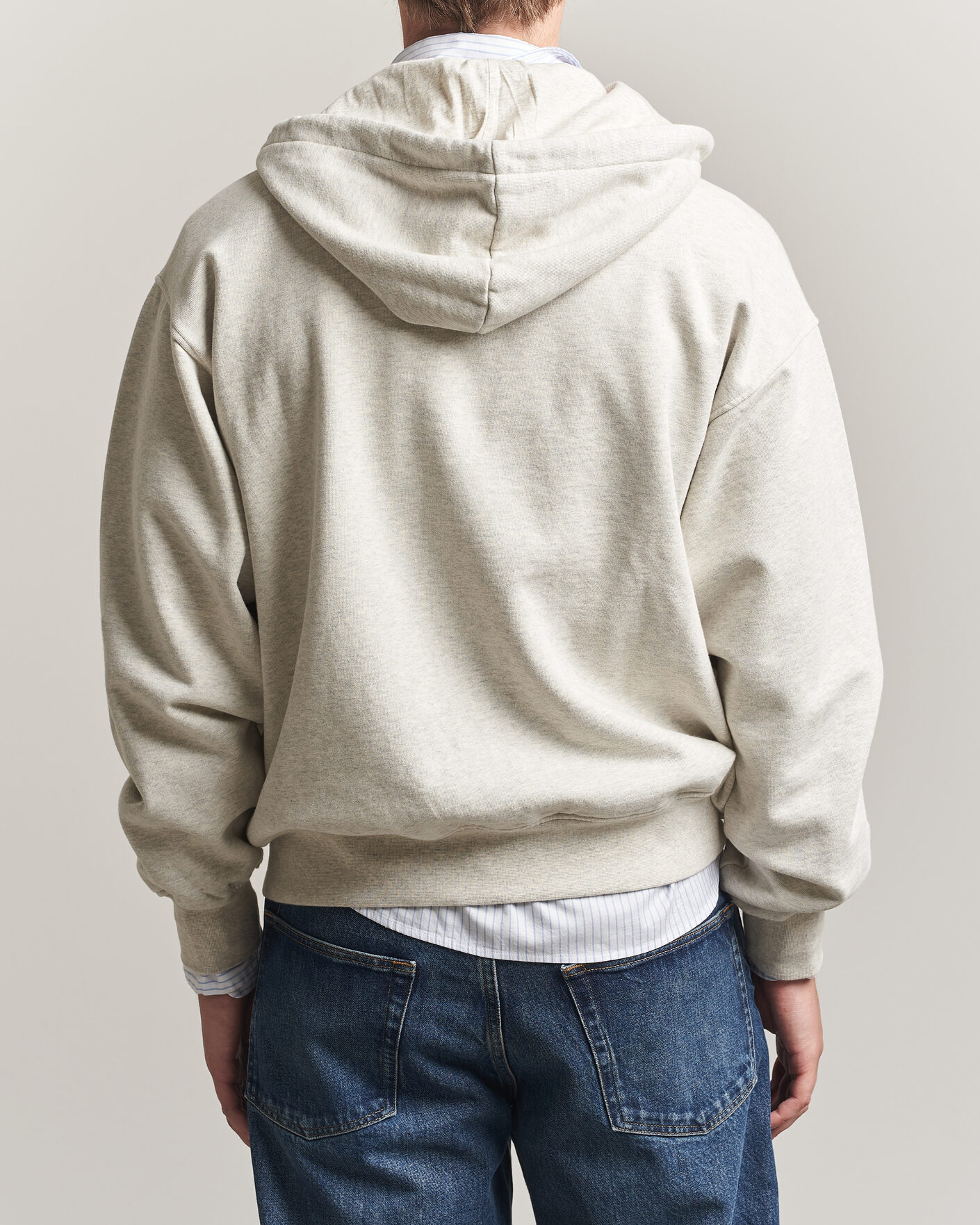 Homme | Pulls Et Tricots | Drôle de Monsieur | Slogan Full Zip Hoodie Grey