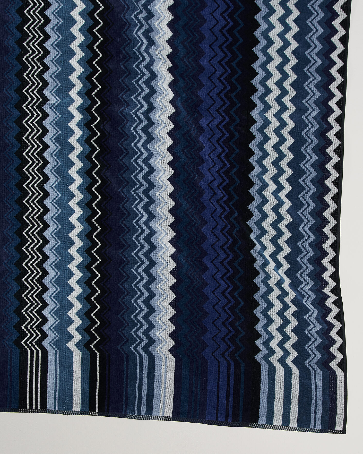 Homme | Tissus | Missoni Home | Giacomo Bath Sheet 100x150cm Multi Blue