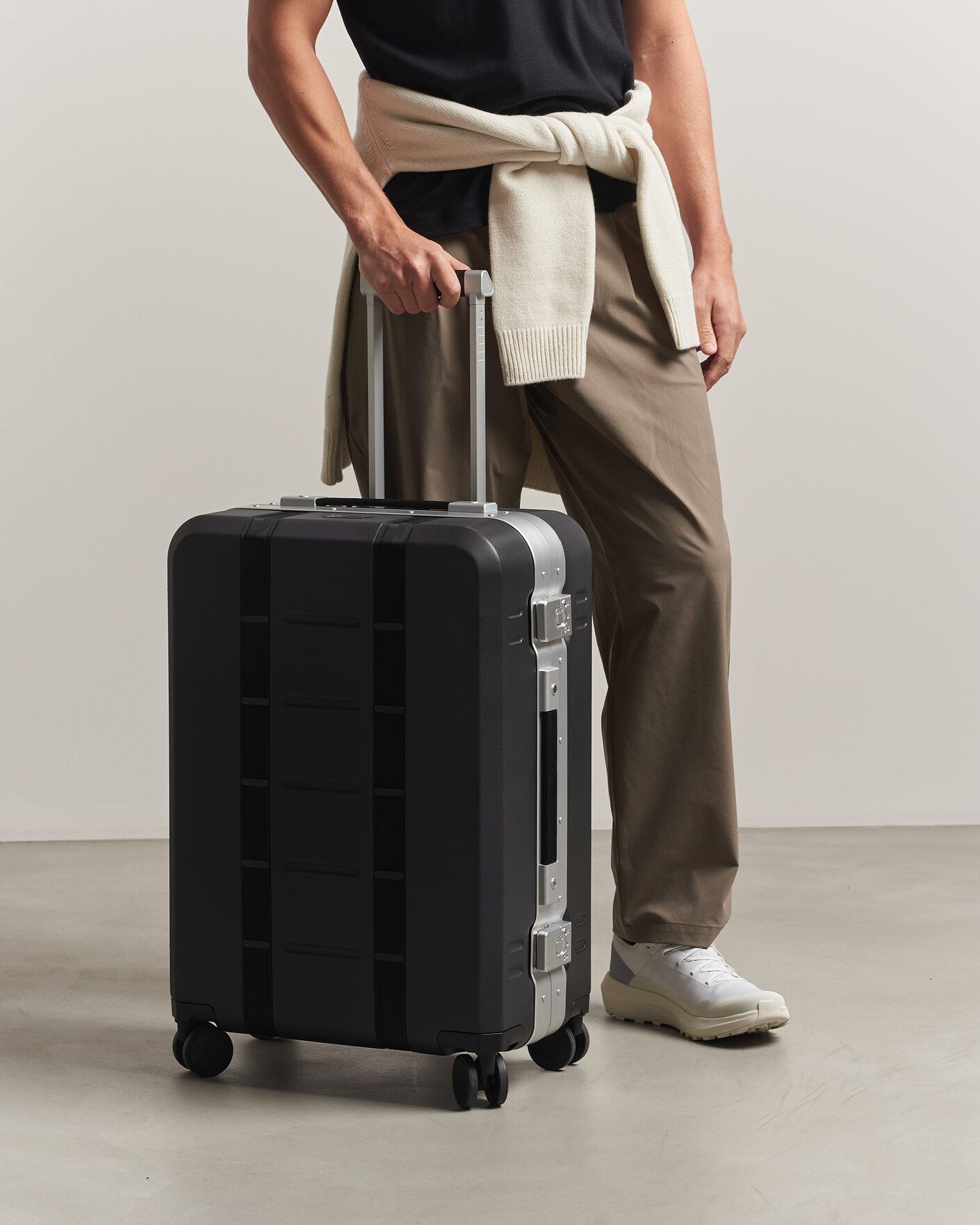 Homme | Sacs | DB | Ramverk Pro Check-In Luggage Medium Silver/Black