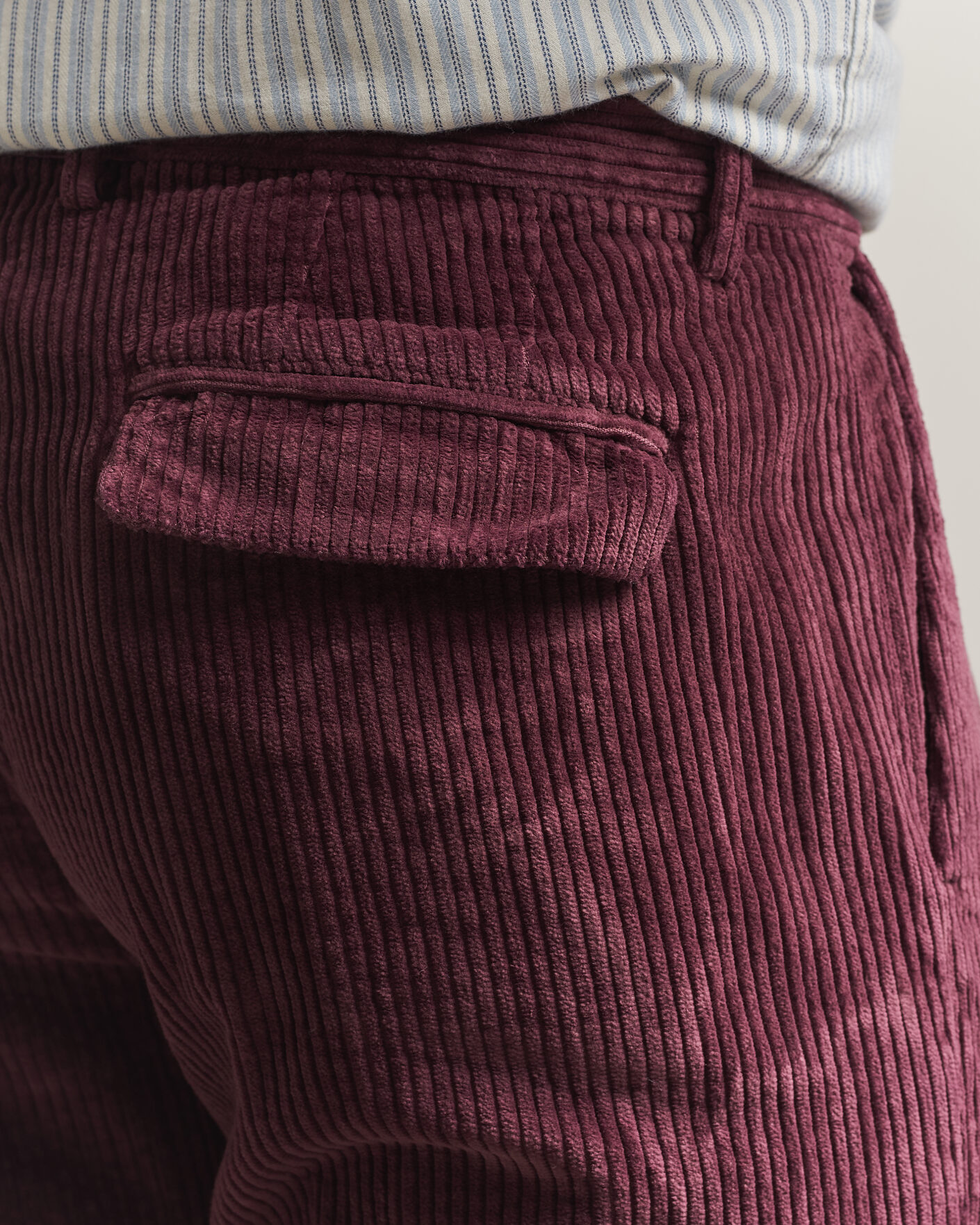 Heren | Broeken | Massimo Alba | Ionio Pleated Corduroy Pants Rose Brown