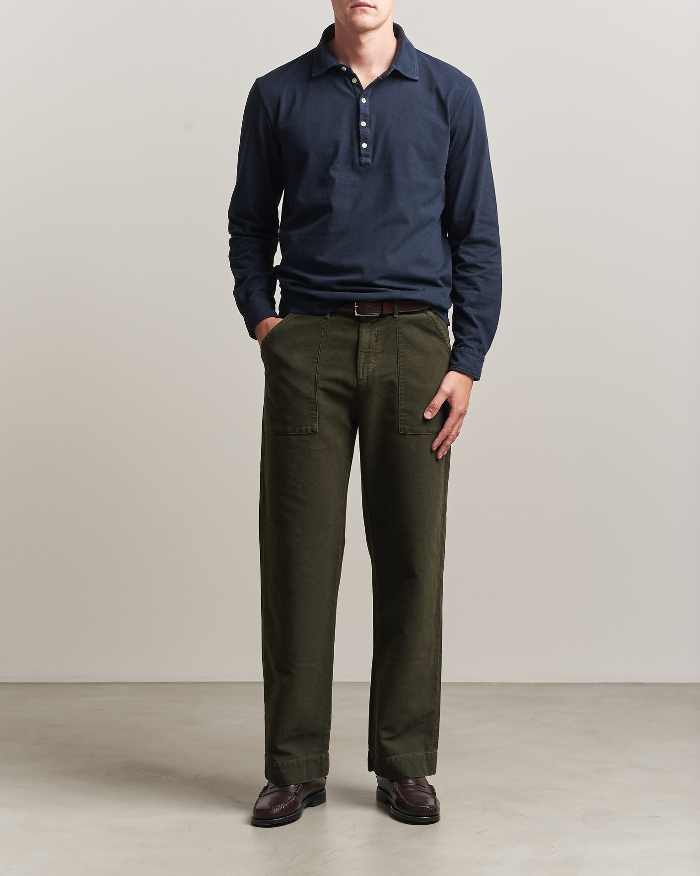 Heren | Broeken | Massimo Alba | Regata Moleksine Pants Forest Night