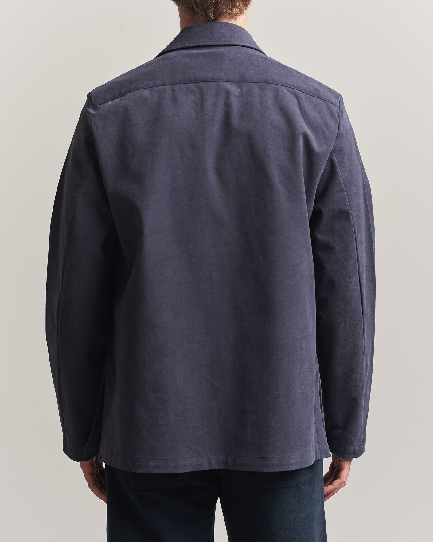 Heren | Jassen | Massimo Alba | Florida Brushed Cotton Jacket Navy