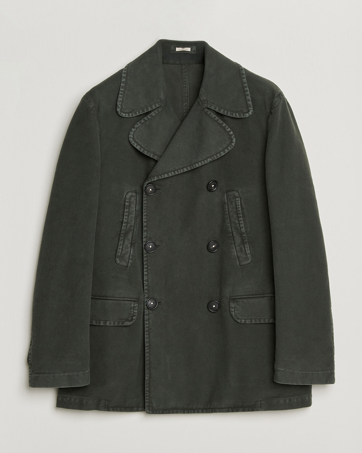 Homme | Manteaux Et Vestes | Massimo Alba | Moleskine Peacoat Forest Night