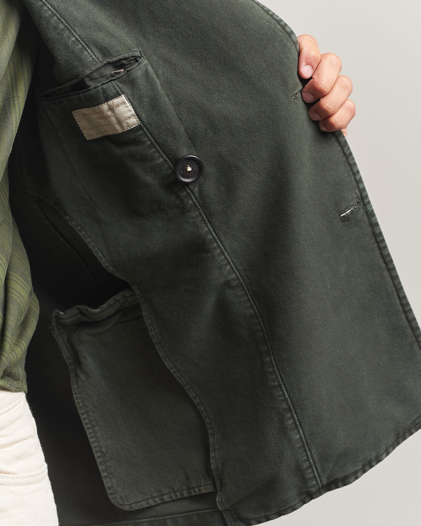 Homme | Manteaux Et Vestes | Massimo Alba | Moleskine Peacoat Forest Night
