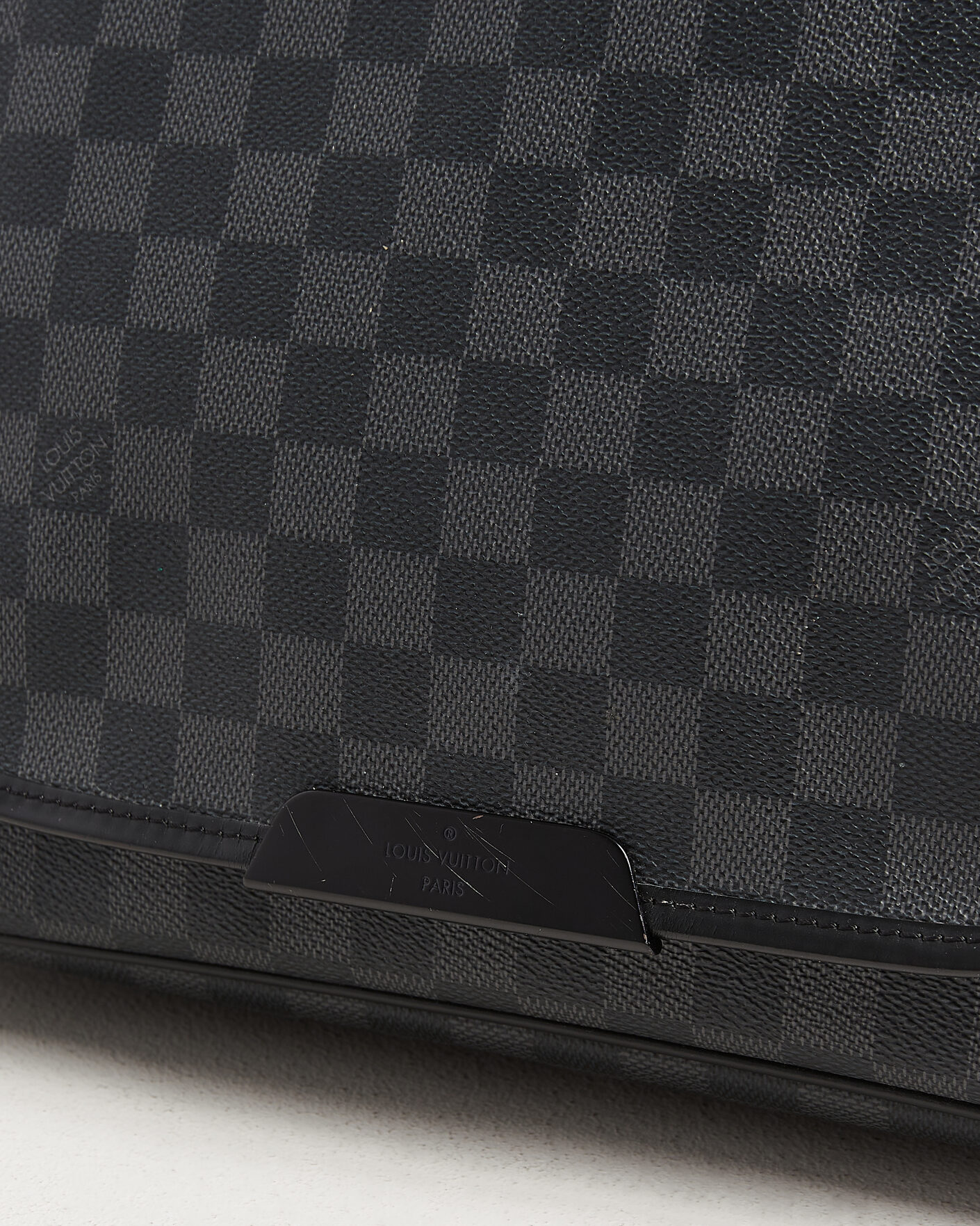Heren | Pre-Owned & Vintage Bags | Louis Vuitton Pre-Owned | Daniel MM Shoulder Bag Damier Graphite
