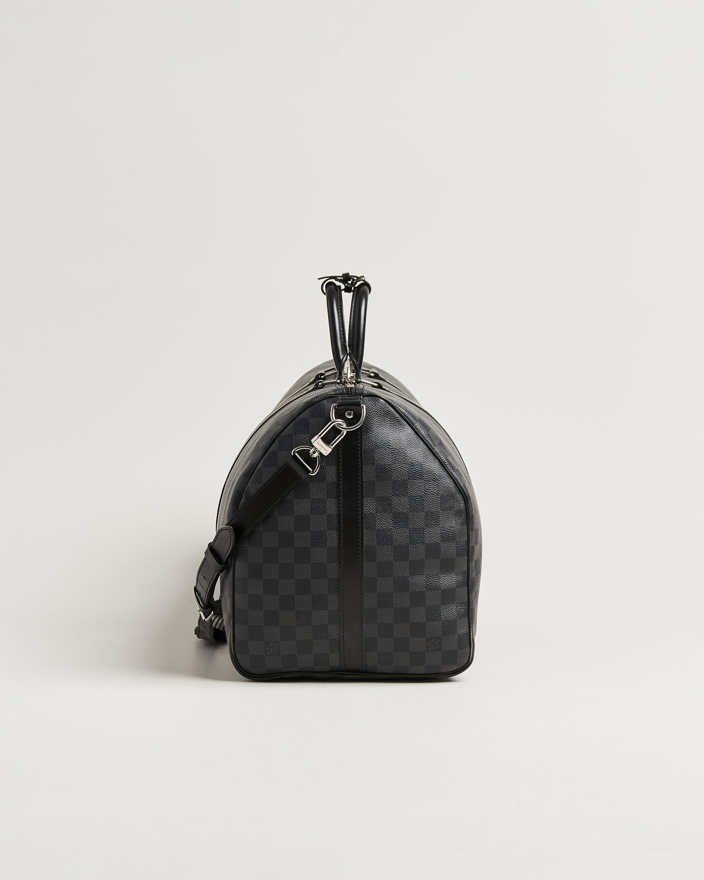 Heren | Pre-Owned & Vintage Bags | Louis Vuitton Pre-Owned | Keepall 55 Bandouliére Damier Graphite
