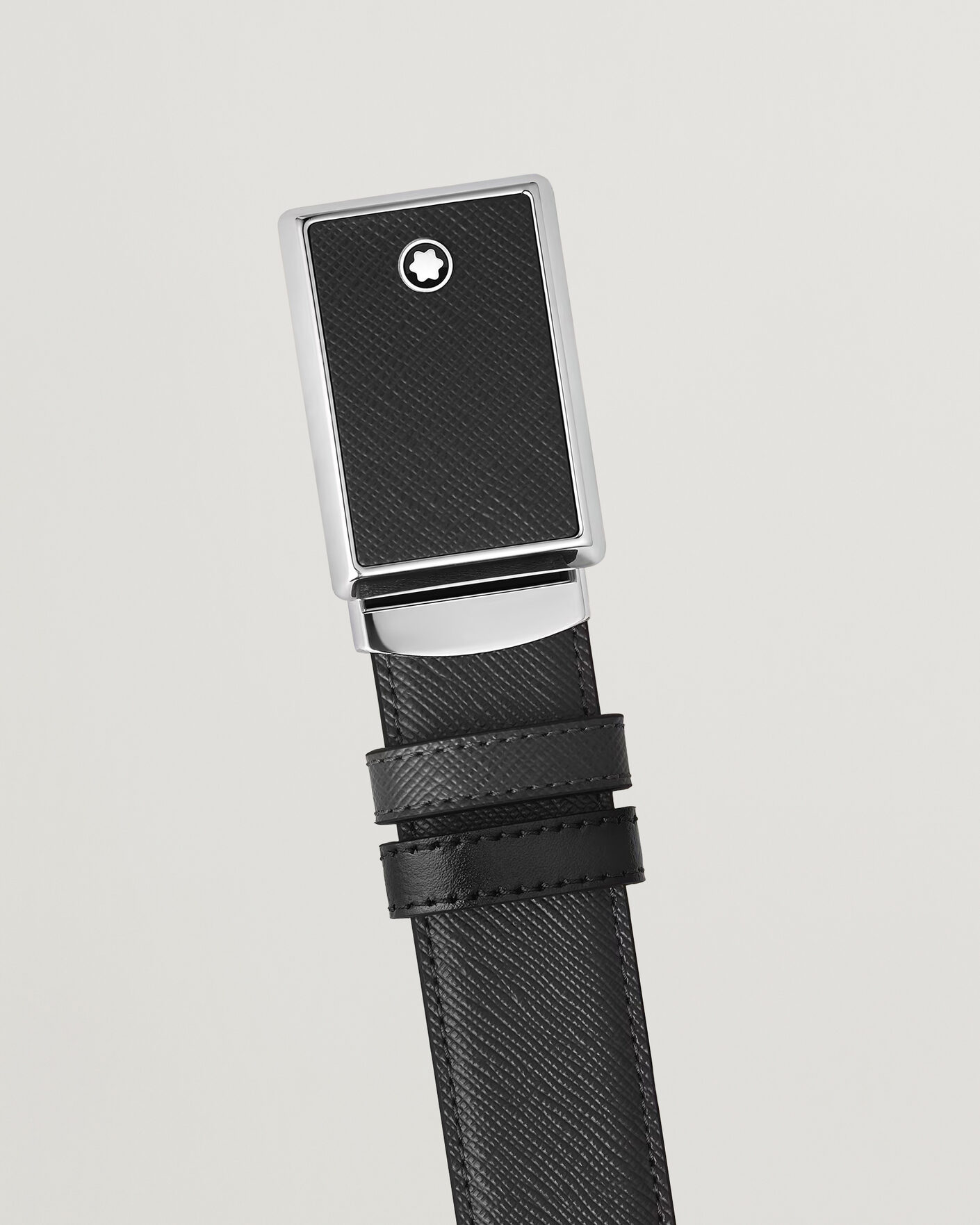 Homme | Ceintures | Montblanc | Buckle 30mm Leather Belt Black