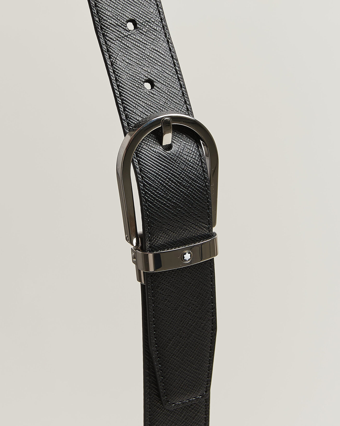 Heren | Riemen | Montblanc | Sartoial Horseshoe 30mm Reversible Belt Black/Brown