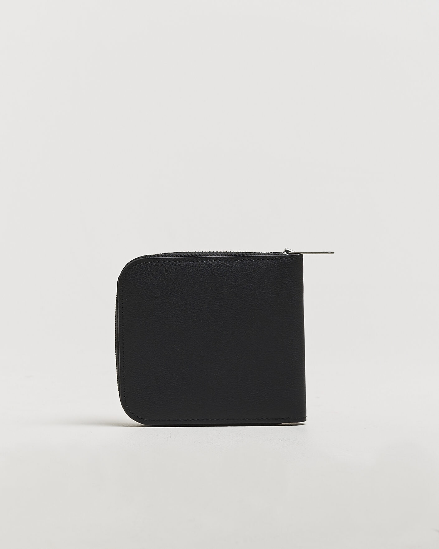 Heren | Portemonnees | Carhartt WIP | Leather Zip Wallet Black