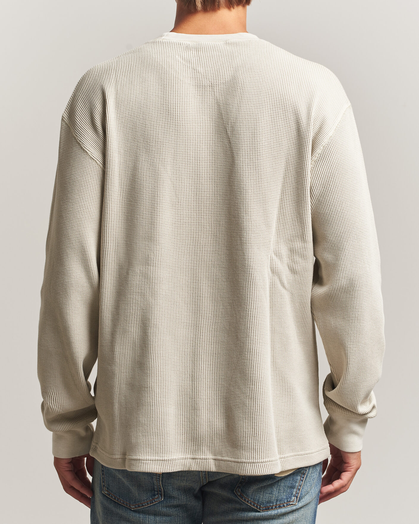 Homme | T-shirts | Carhartt WIP | Long Sleeve Waffle T-Shirt Fleur De Sel