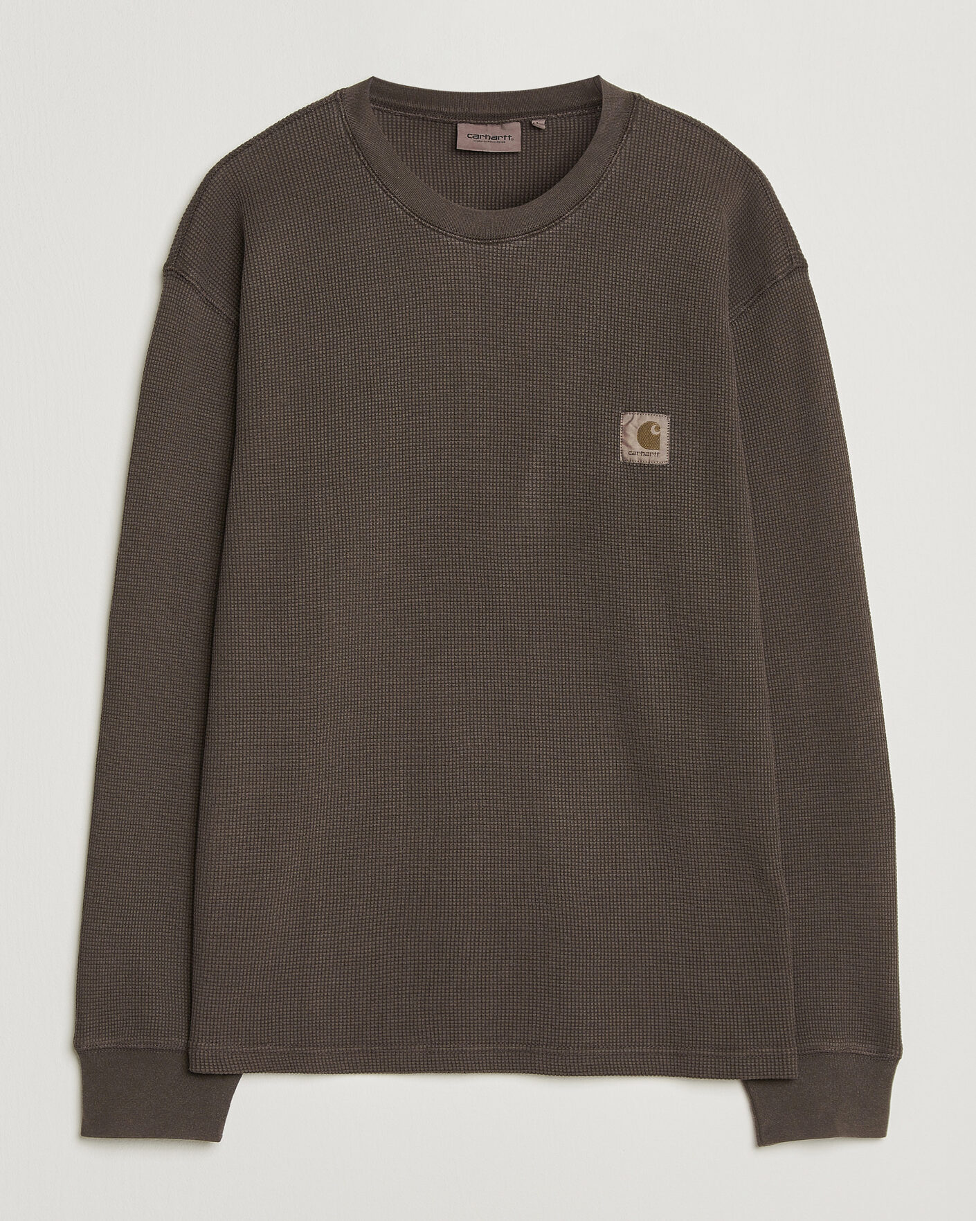 Homme | T-shirts | Carhartt WIP | Long Sleeve Waffle T-Shirt Tobacco