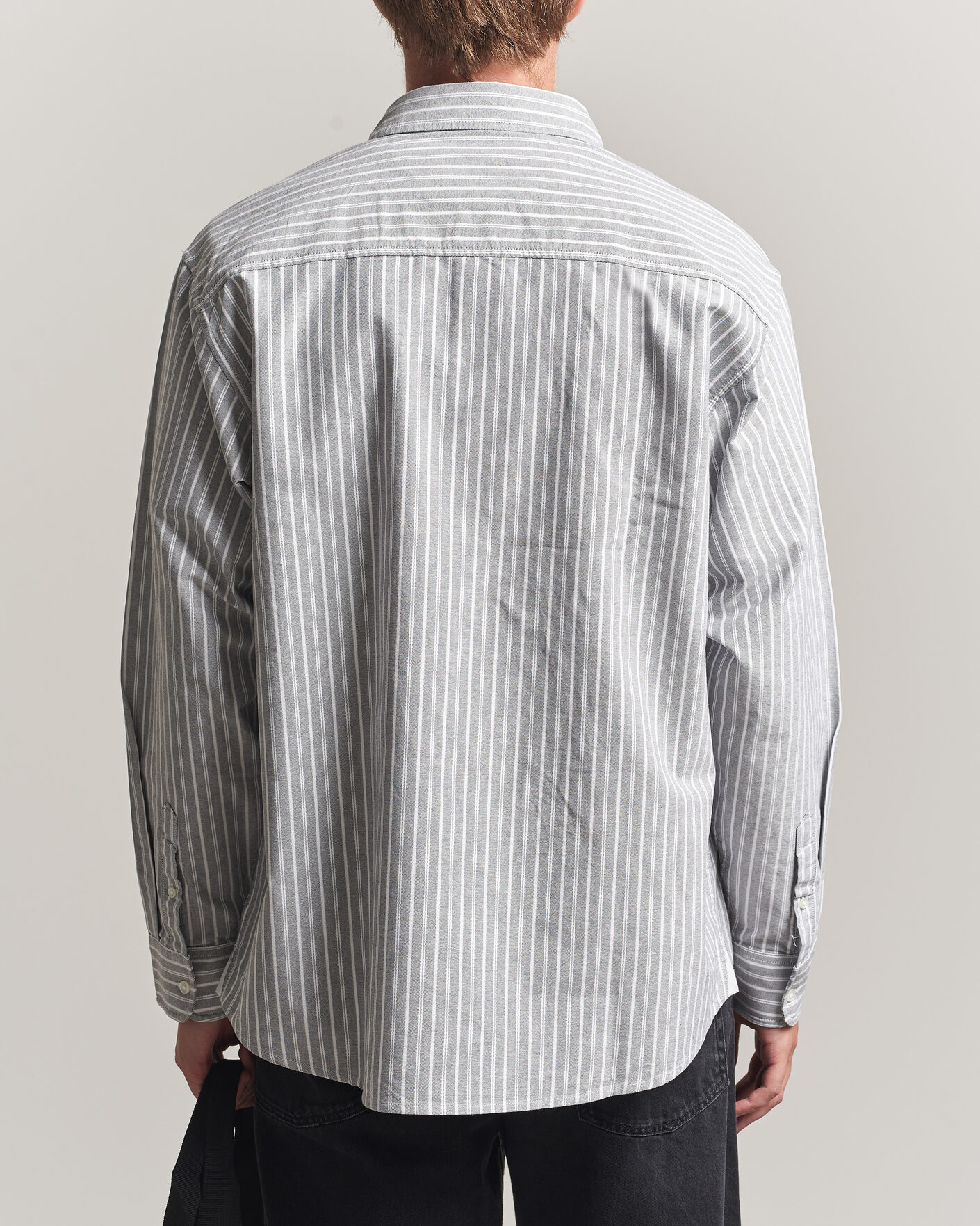 Heren | Overhemden | Carhartt WIP | Canan Striped Oxford Shirt Black