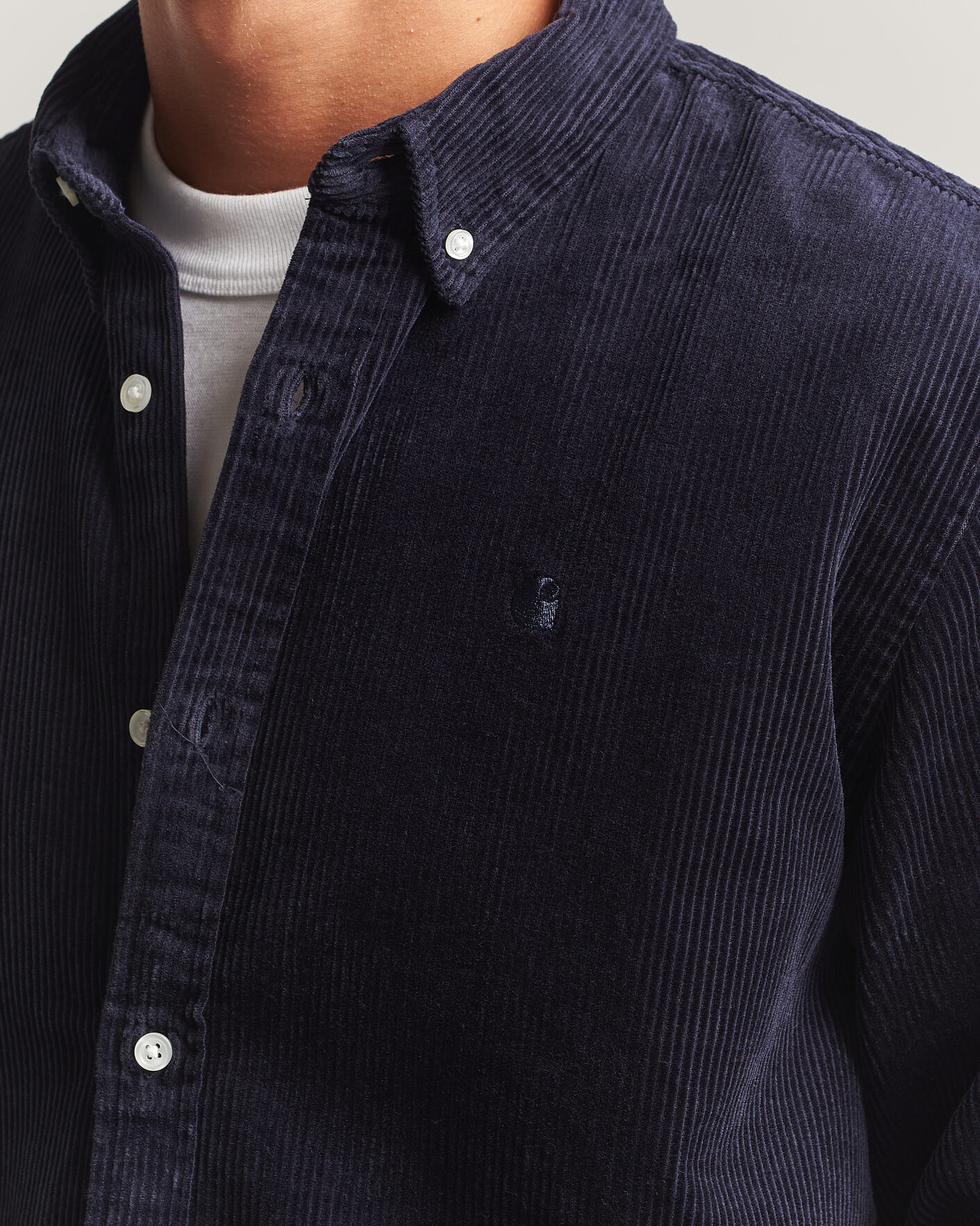 Homme | Chemises | Carhartt WIP | Madison Cord Shirt Dark Navy